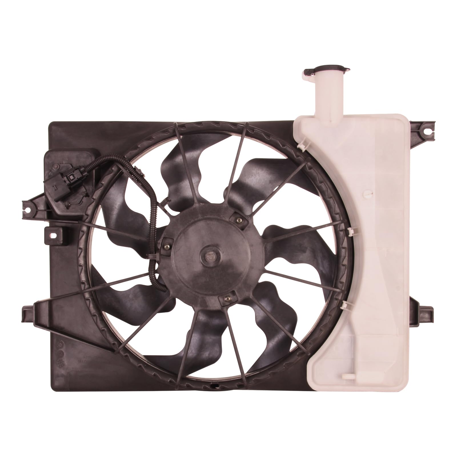 TYG Upgraded Cooling Fan Assembly for 2014-2016 Hyundai Elantra Sedan/ 2016-2017 GT, 2015-2016 Kia Forte/ 2015 Forte Koup/ 2015-