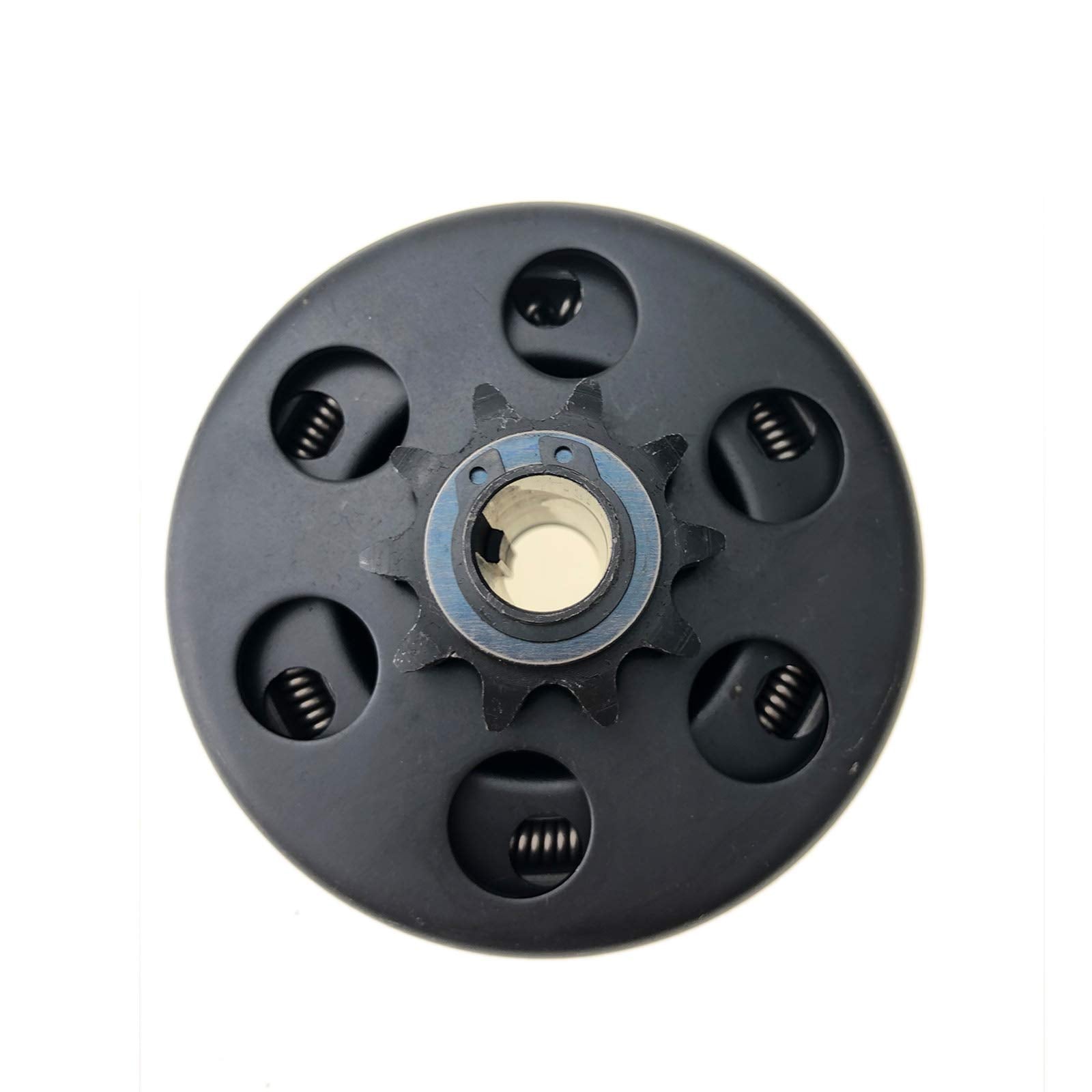 caqeg Centrifugal Clutch 5/8" Bore 10 Tooth for #40/41/420 Chain Sprocket - Fits Go-Karts, Mini Bikes, Lawnmowers,