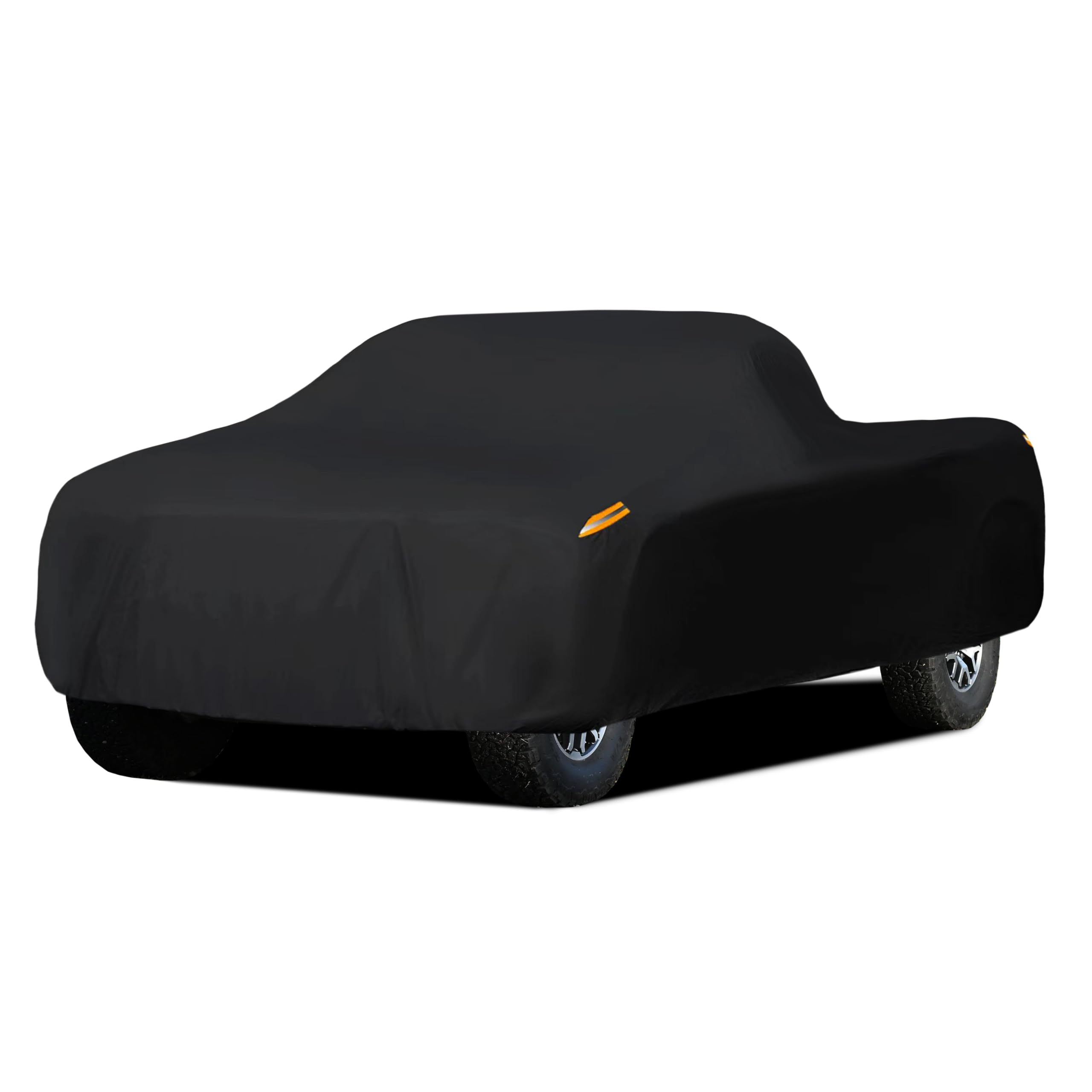 Mornyray Waterproof Car Cover All Weather Snowproof Uv Protection Windproof Outdoor Full Truck Cover, Universal Fit For (All Bla
