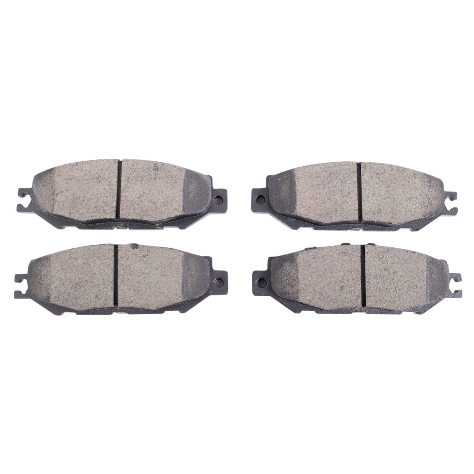 TRQ Rear Brake Pads Ceramic Compatible with 1993-2000 Lexus LS400