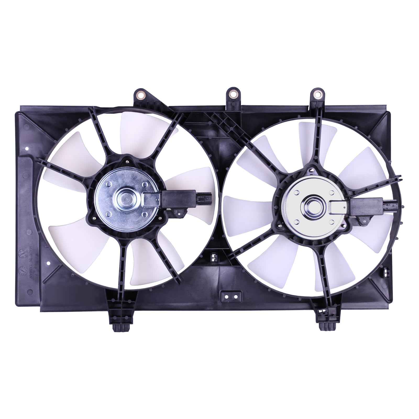 TYG OE Replacement(CAPA Quality) Cooling Fan Extra Silent for 2001 Dodge Neon 4 Speed A/T, 2002 Dual Fan, 2003-2005 2.0L A/T | 5