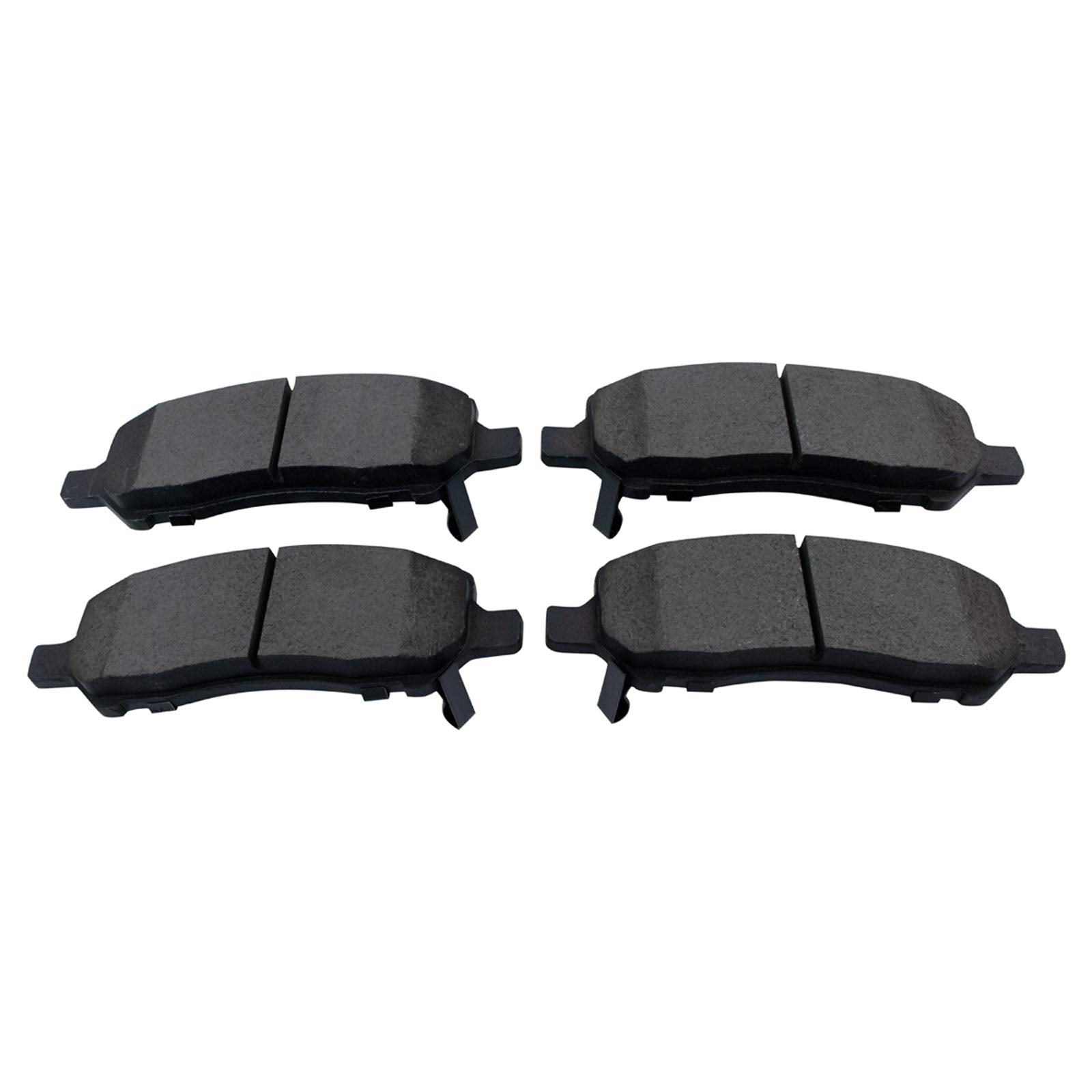TRQ Rear Brake Pads Ceramic Compatible with 2013-2016 Dodge Dart