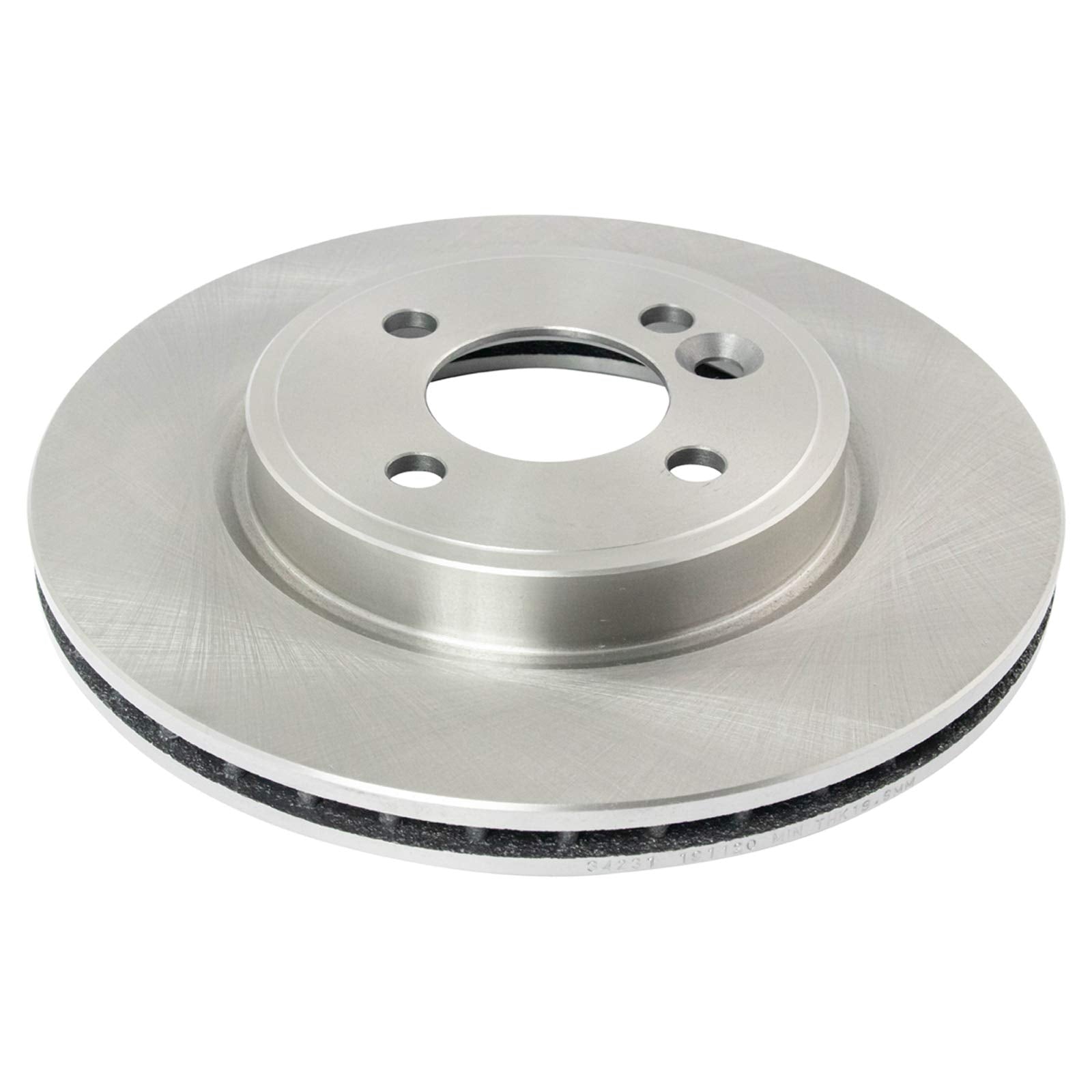 Trq Front Brake Pad & Rotor Kit Brake Pads Brake Rotor Ceramic Compatible With 2002-2006 Mini Cooper