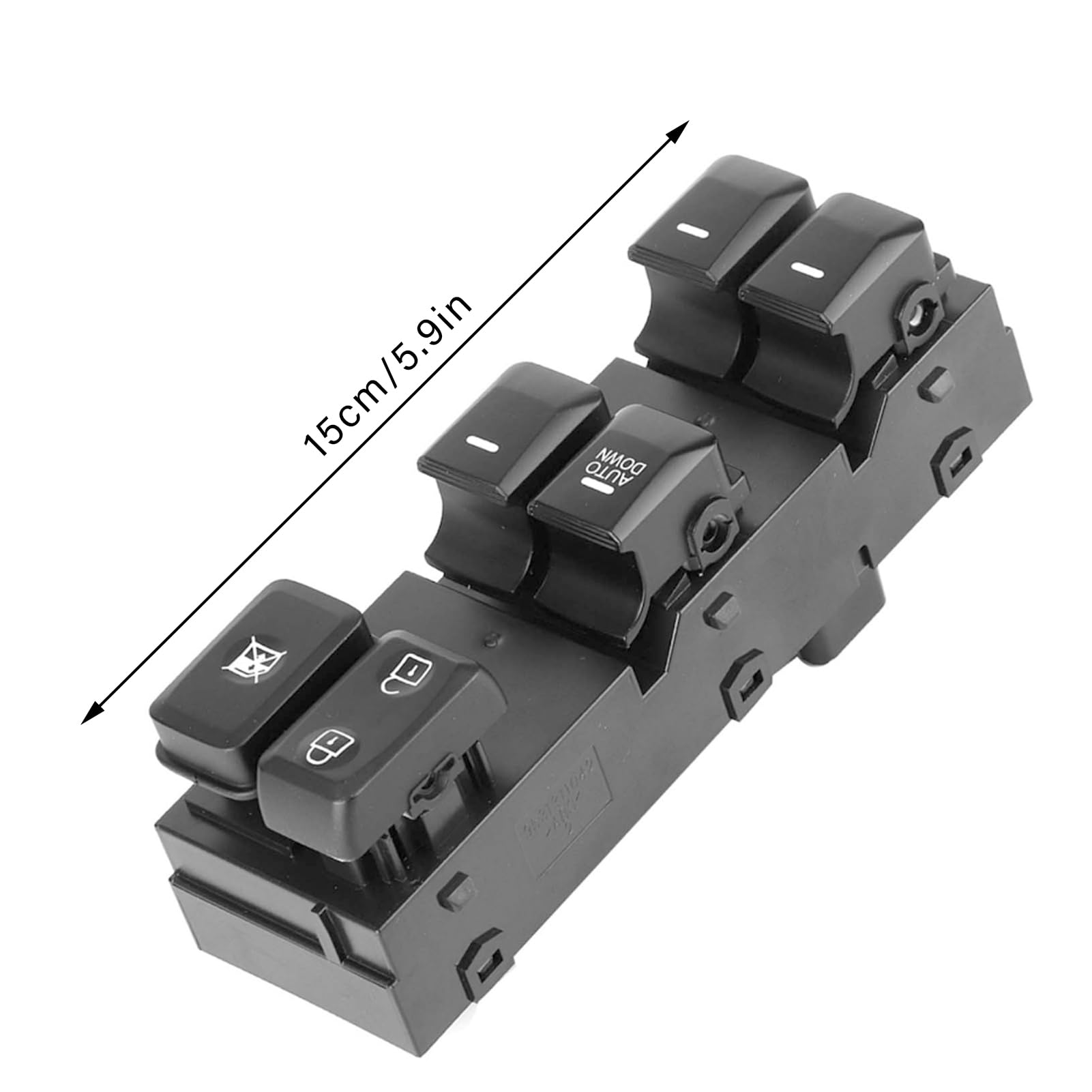 for Kia 2011 2012 2013 2014 2015 2016 Front Left Power Window Switch Button 16Pin Electric Switch 93570-3W000