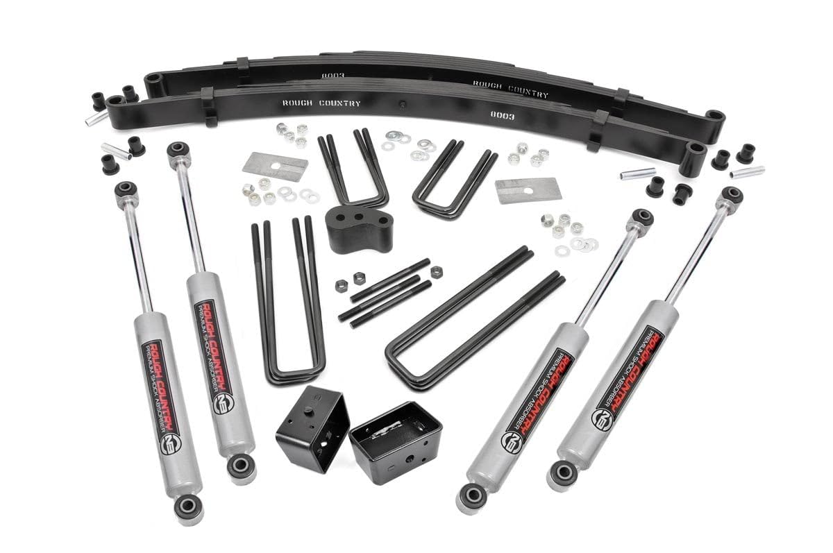 Rough Country 4'' Lift Kit for 86-89 Dodge W100 | 77-93 W150 | Dana 40-310.20