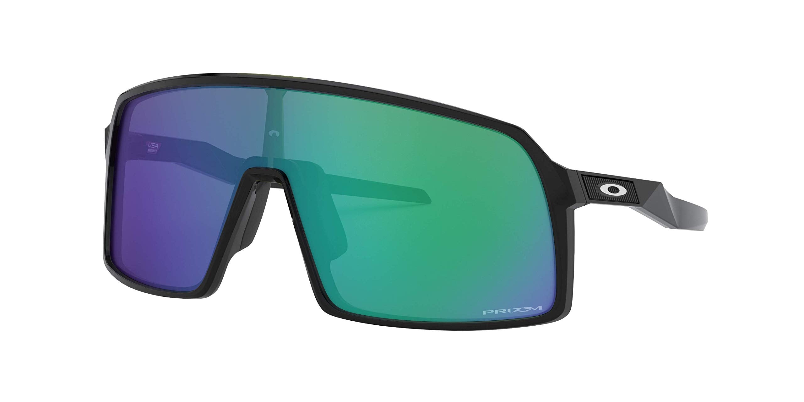Oakley Men Uv Protected Green Lens Rectangle Sunglasses  0Oo940694060337