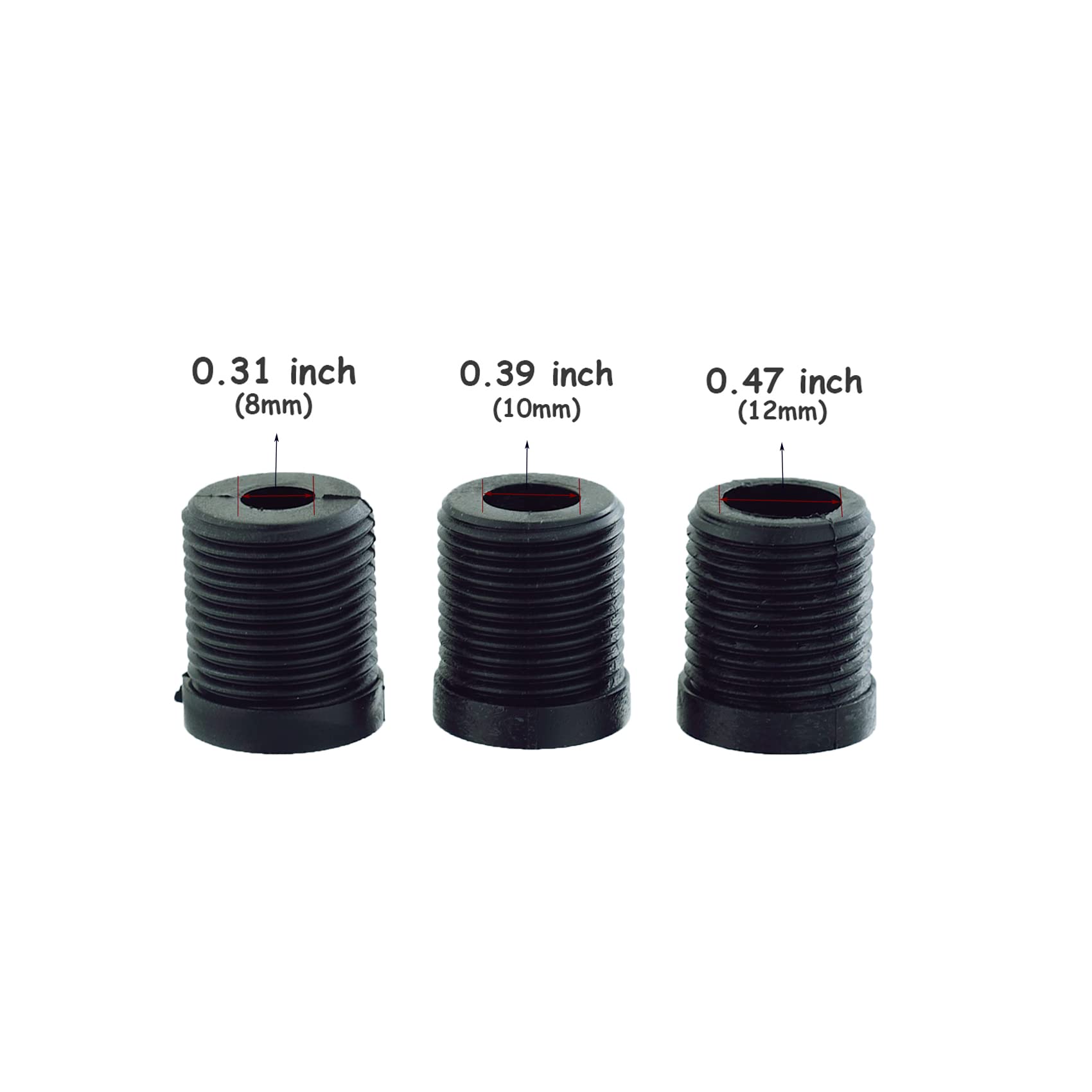 Abfer Shift Knob Adapter Car Gear Stick Shifter Replacement Kits Accessories for Most Vehicle Truck,Aluminum Alloy