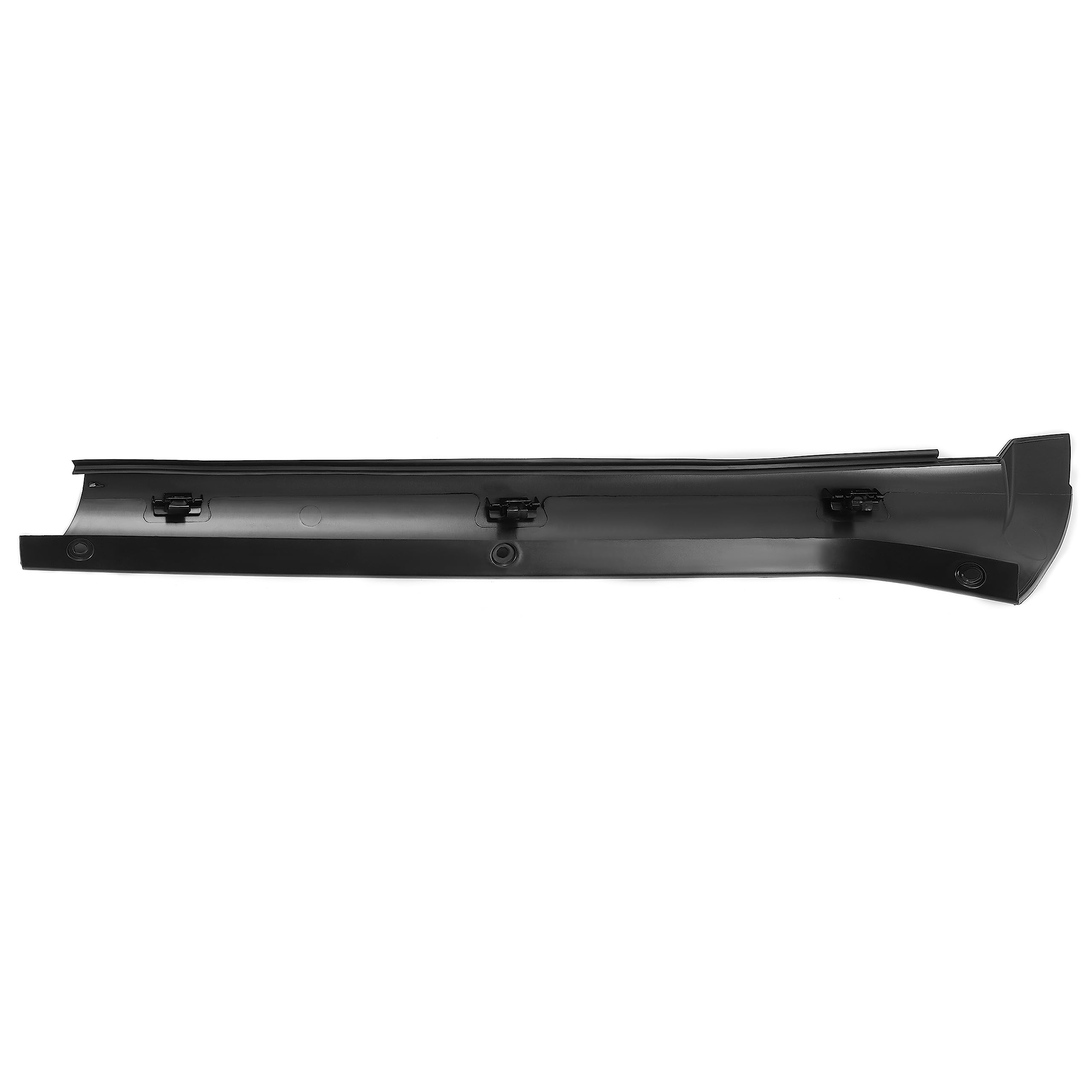KUAFU Windscreen Pillar Trim Compatible with 1999-2004 Land Rover Discovery Replacement for DCB500070PMA Painted Black Driver Si