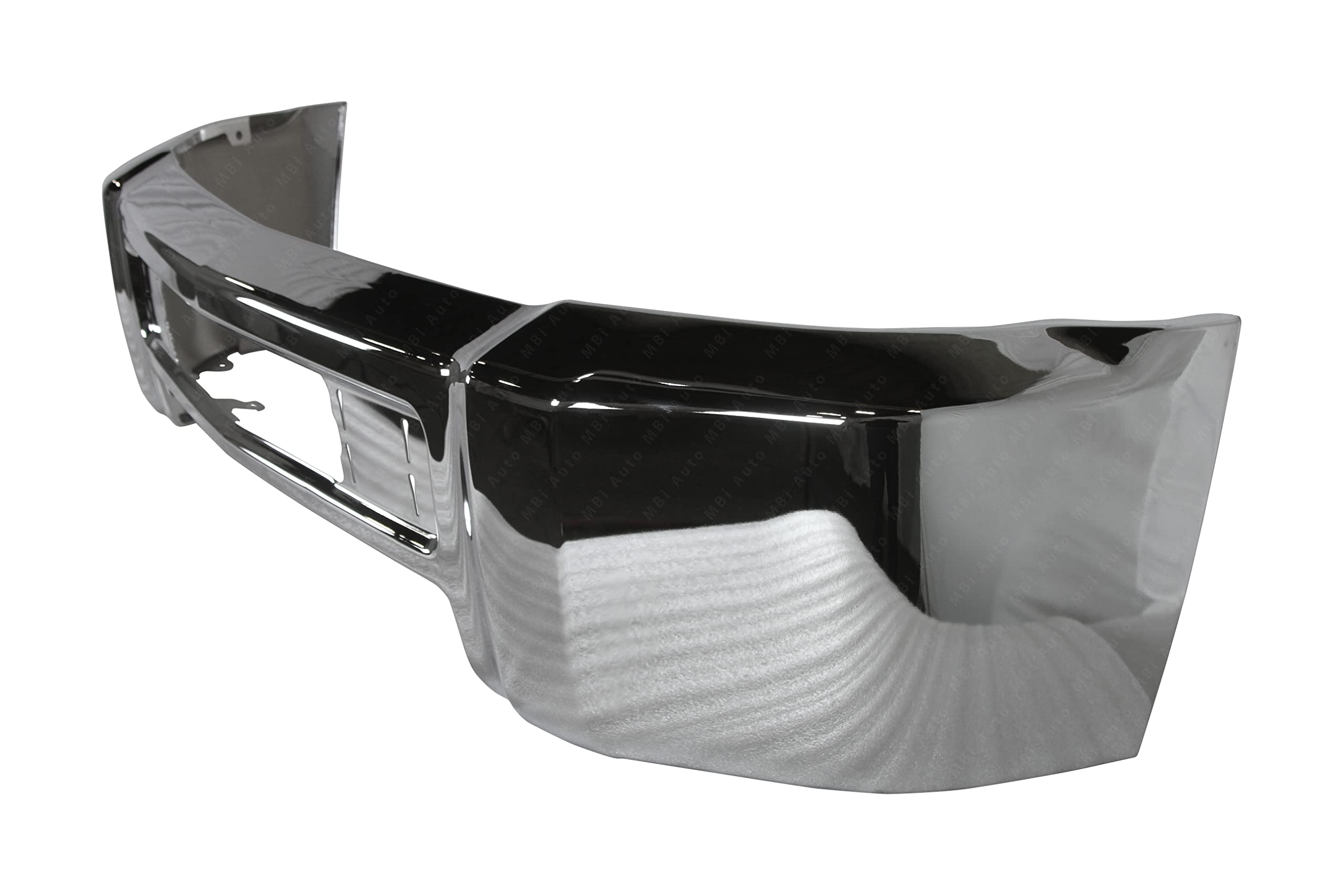 Mbi Auto - Chrome, Steel Front Bumper Face Bar Compatible With 2015-2019 Chevy Silverado 2500 & 3500 15-19, Gm1002851