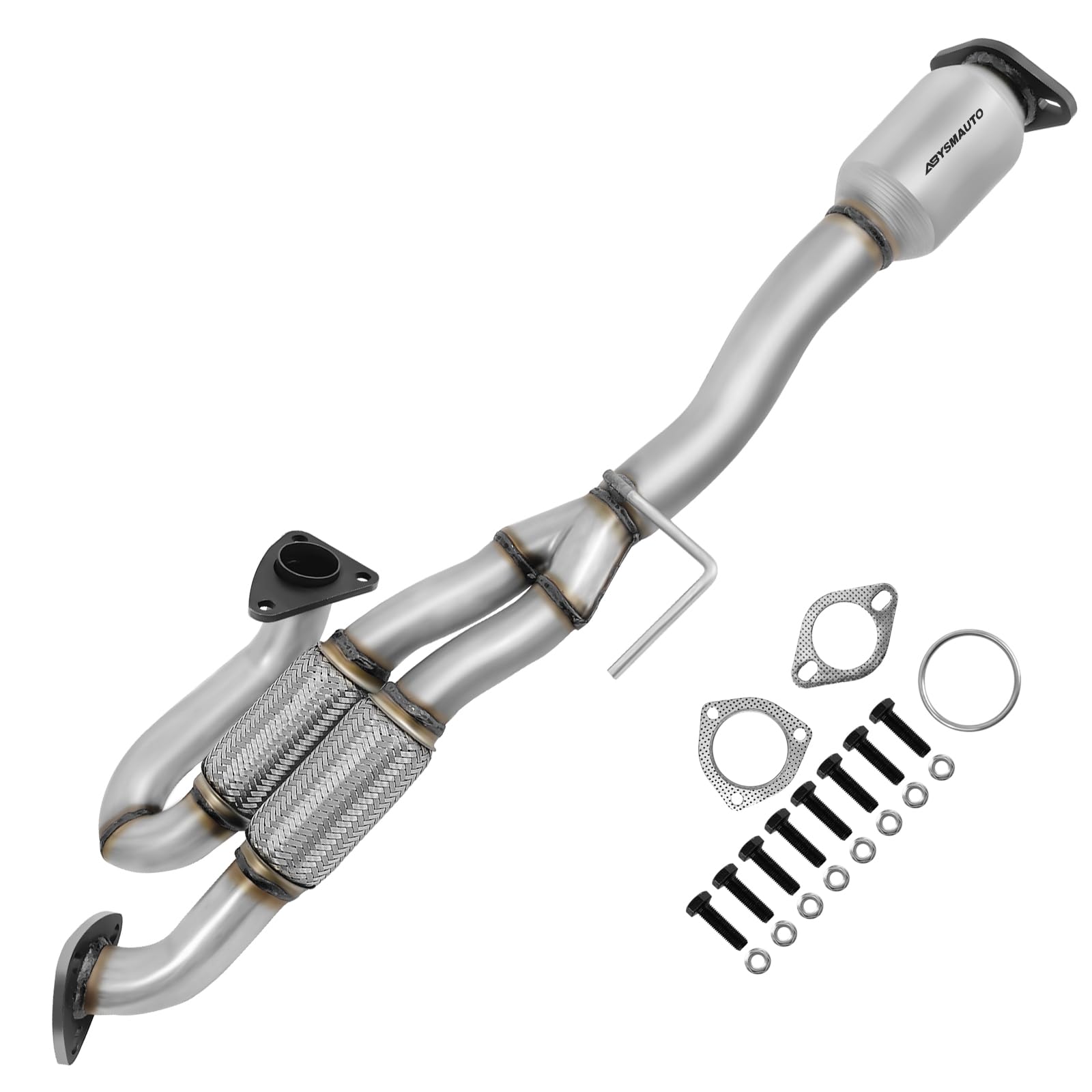 ABYSMAUTO Rear Catalytic Converter Compatible with Nissan Maxima 2009 2010 2011 2012 2013 2014 3.5L V6 Catalytic Convertor Direc