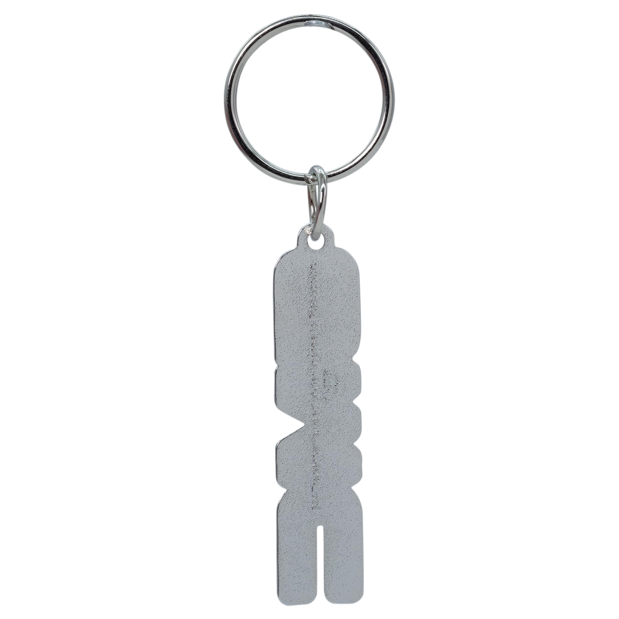 Plasticolor GMC Enamel Key Chain - Red and Chrome - Model 004578R01 - One Size - Metal Material