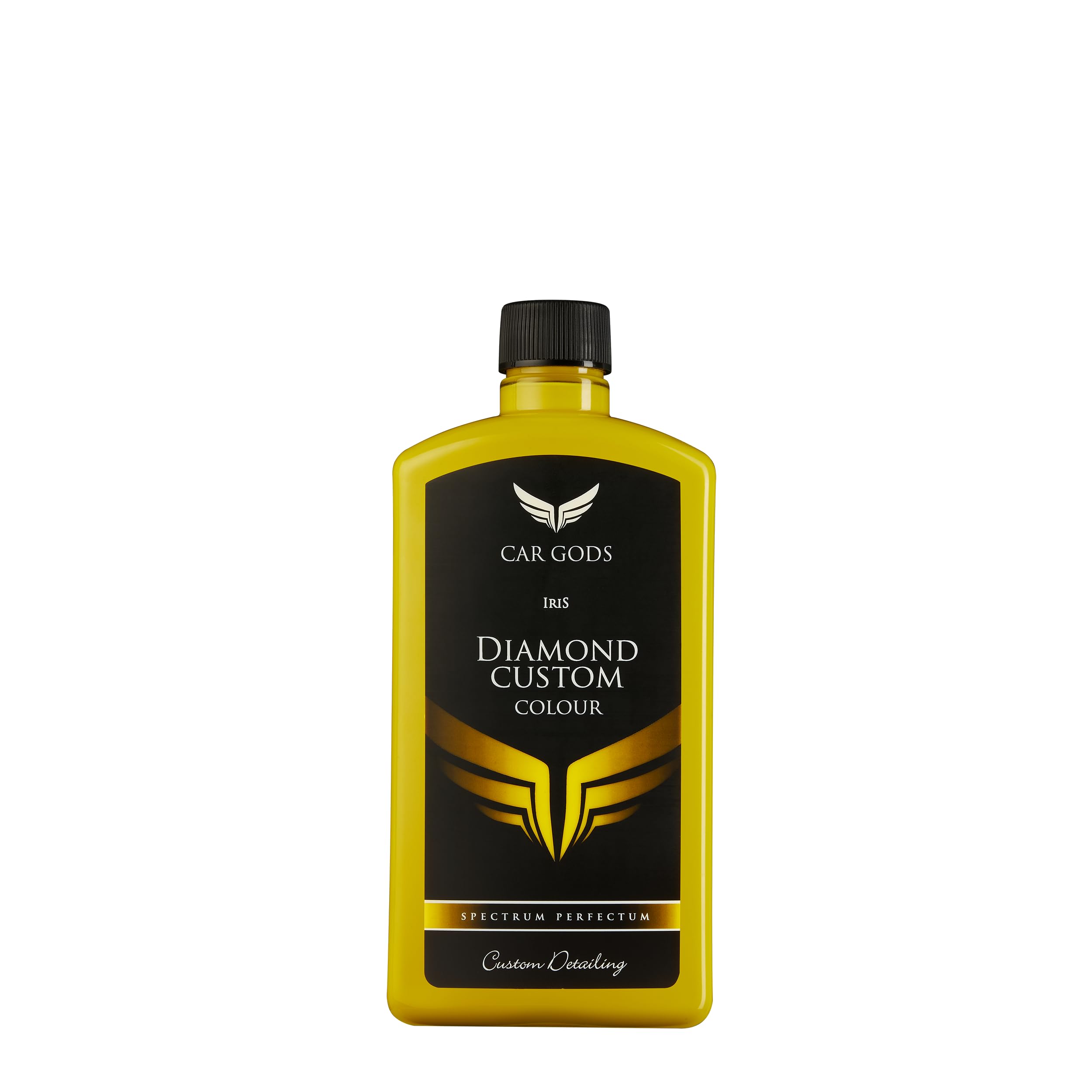 Car Gods Iris Custom Color Yellow 3-In-1 Polish Wax Color Restorer & Scratch Remover, 17Fl Oz - 16 Colors Available