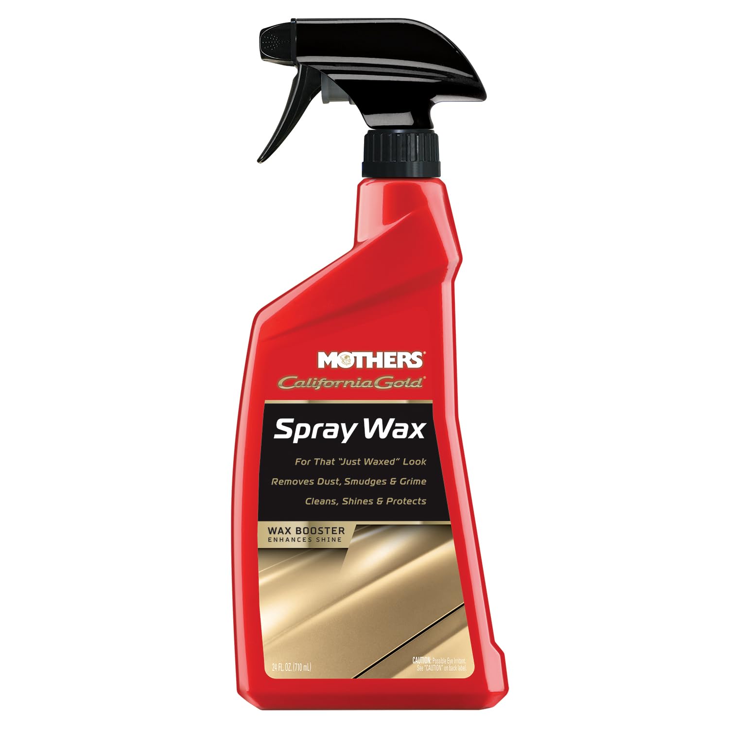 Mothers California Gold Spray Wax, 24 oz - Plastic, Red/Black, Model 05724