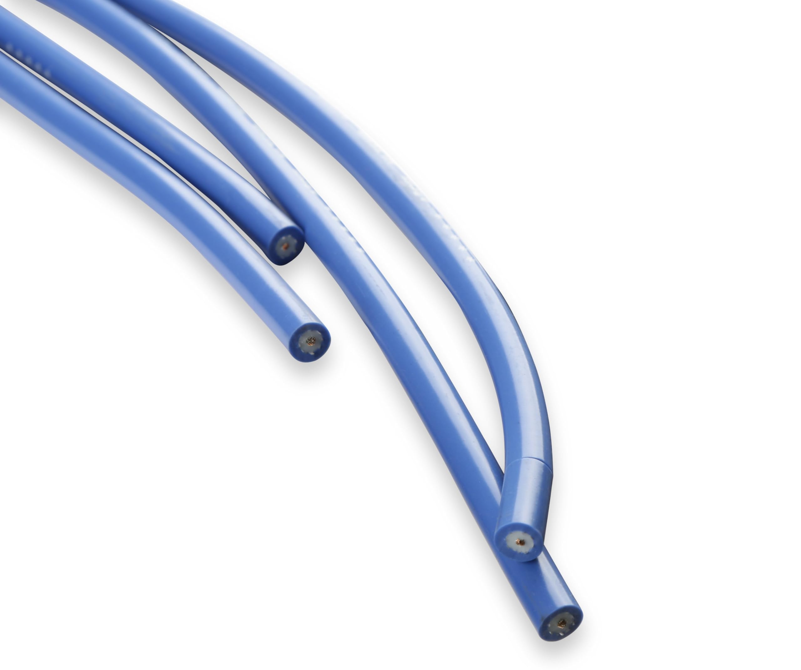 Accel 4039B Spark Plug Wire Set - Super Stock Copper Core 8Mm - 90 Deg. Boots - Blue