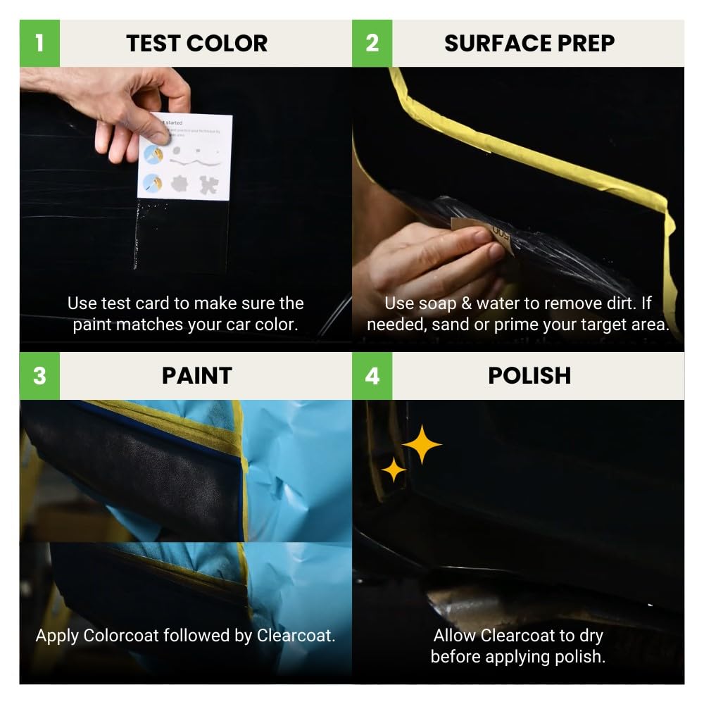 Touchupdirect 859 Mojave Silver Metallic Compatible With Mercedes-Benz Exact Match Touch Up Paint Aerosol - Essential Kit