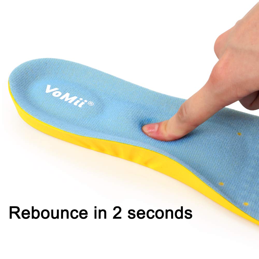 Shoe Insoles For Men Women And Kids, Memory Foam Insoles, Comfortable Sports Shoe Inserts For Shock Absorption And Relieve Foot
