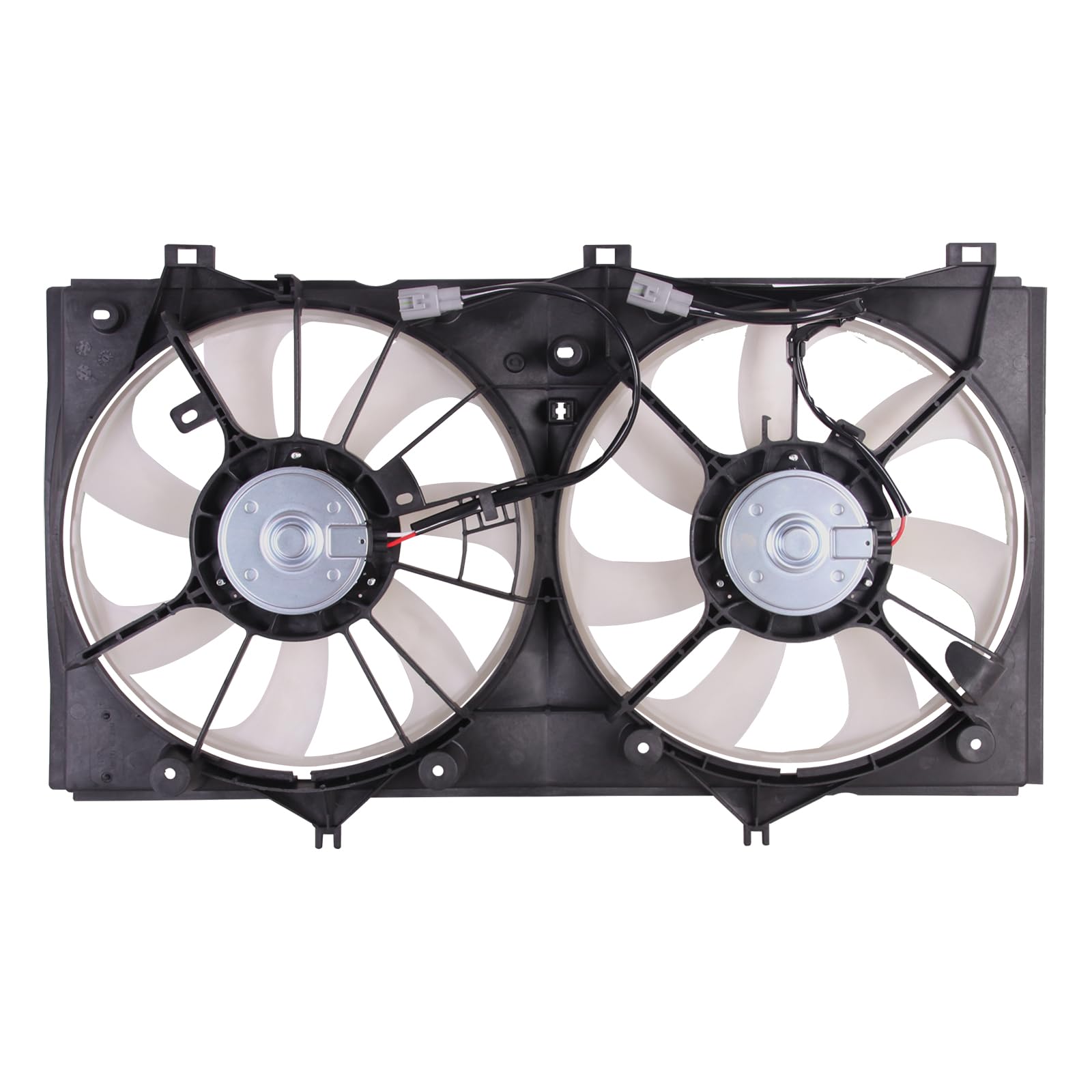 Torcia Radiator Cooling Fan Assembly for 2007-2011 Toyota Camry Hybrid 2.4L | Model WGFN451 | 2-Pin Connector