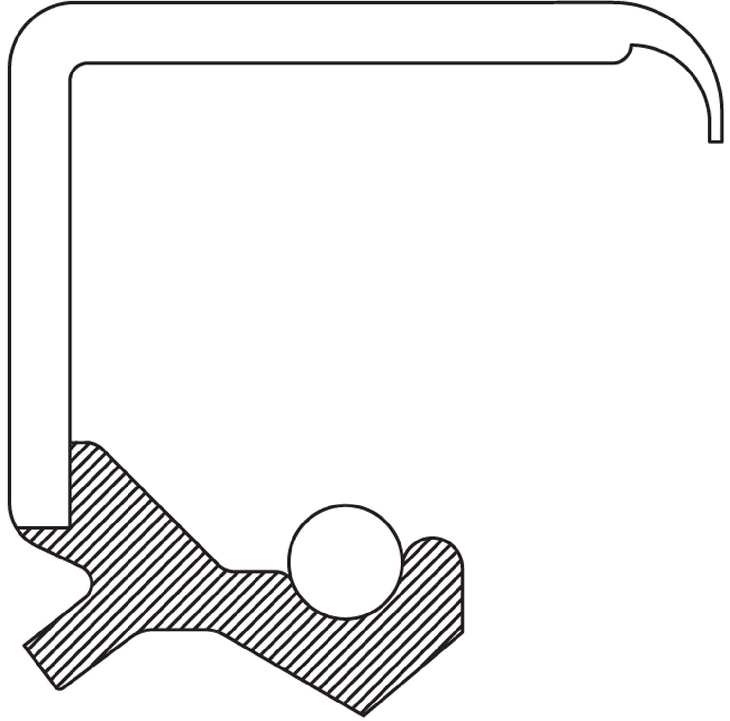 National 472324 Oil Seal