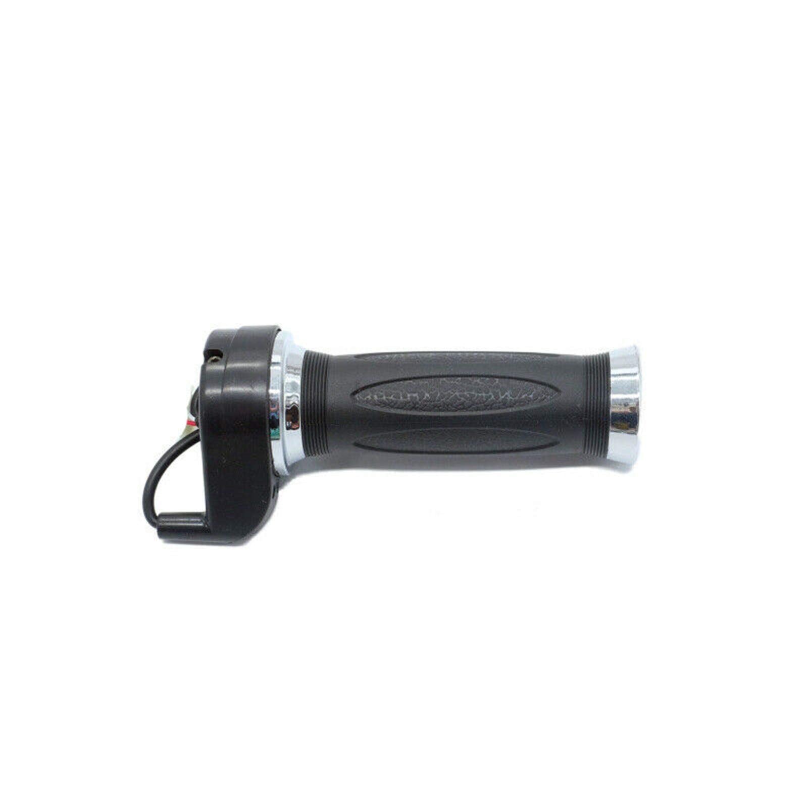 Zuodooku Universal 3 Wire Electric Scooter Bike Throttle Grip Black 12V 24V 36V 48V 60V