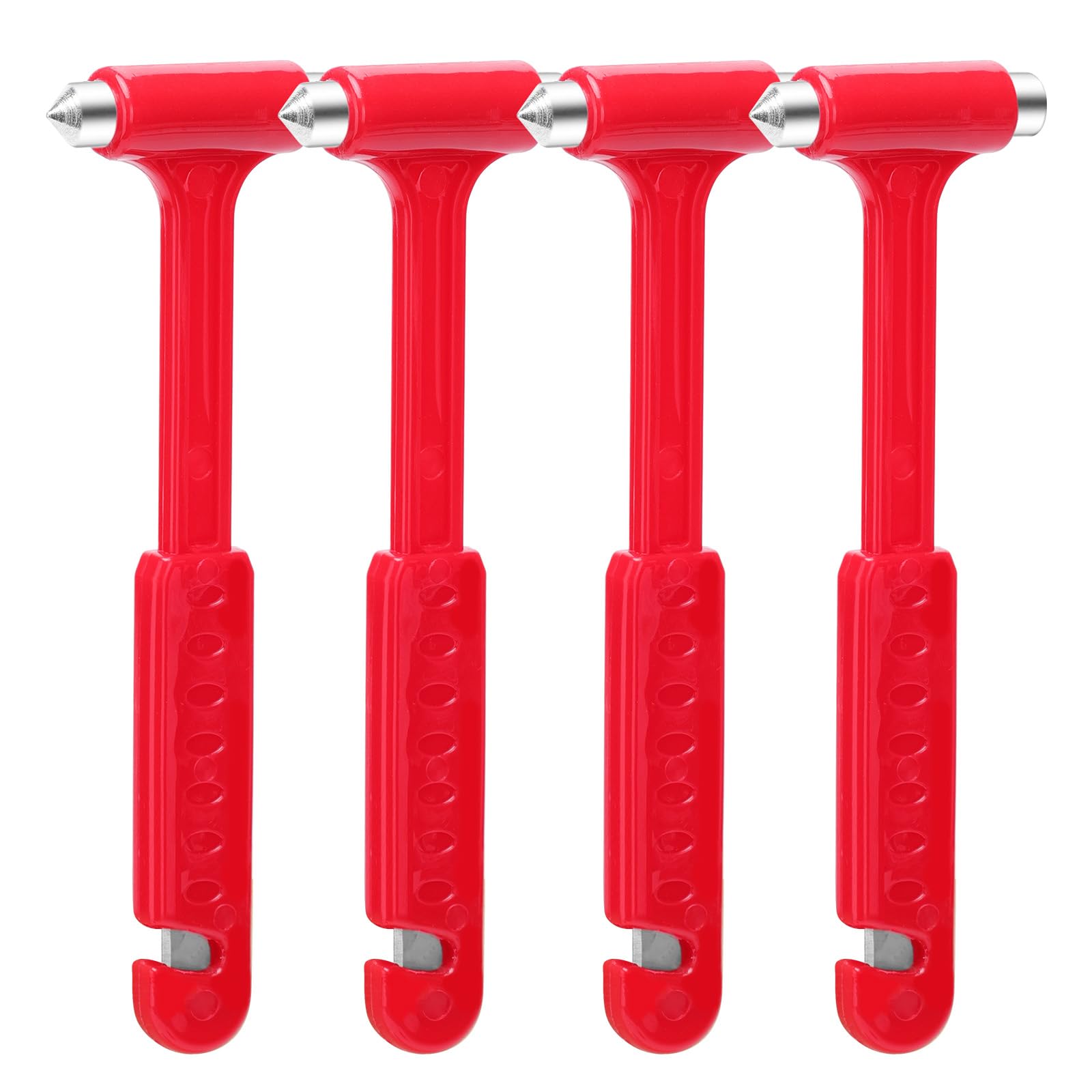 LenDLY 2-Pack Car Glass Window Breaker and Seatbelt Cutter, Emergency Escape Tool for Vehicle, Safety Hammers with Compact Dual-