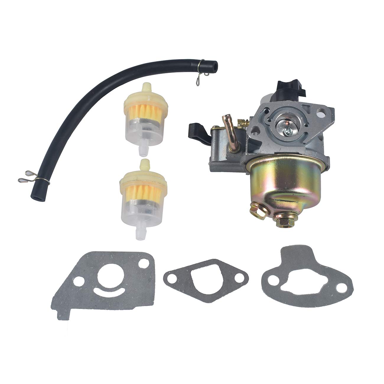 Vcujsuc Carburetor Carb For Baja Rato R100 Hensim Hs152F 2.8Hp 96Cc 97Cc 98Cc For Honda Gx100 Mbx10 Mbx11 79Cc Monster Moto Mm-B80 80Cc Mini Pit Bike With Fuel Filters