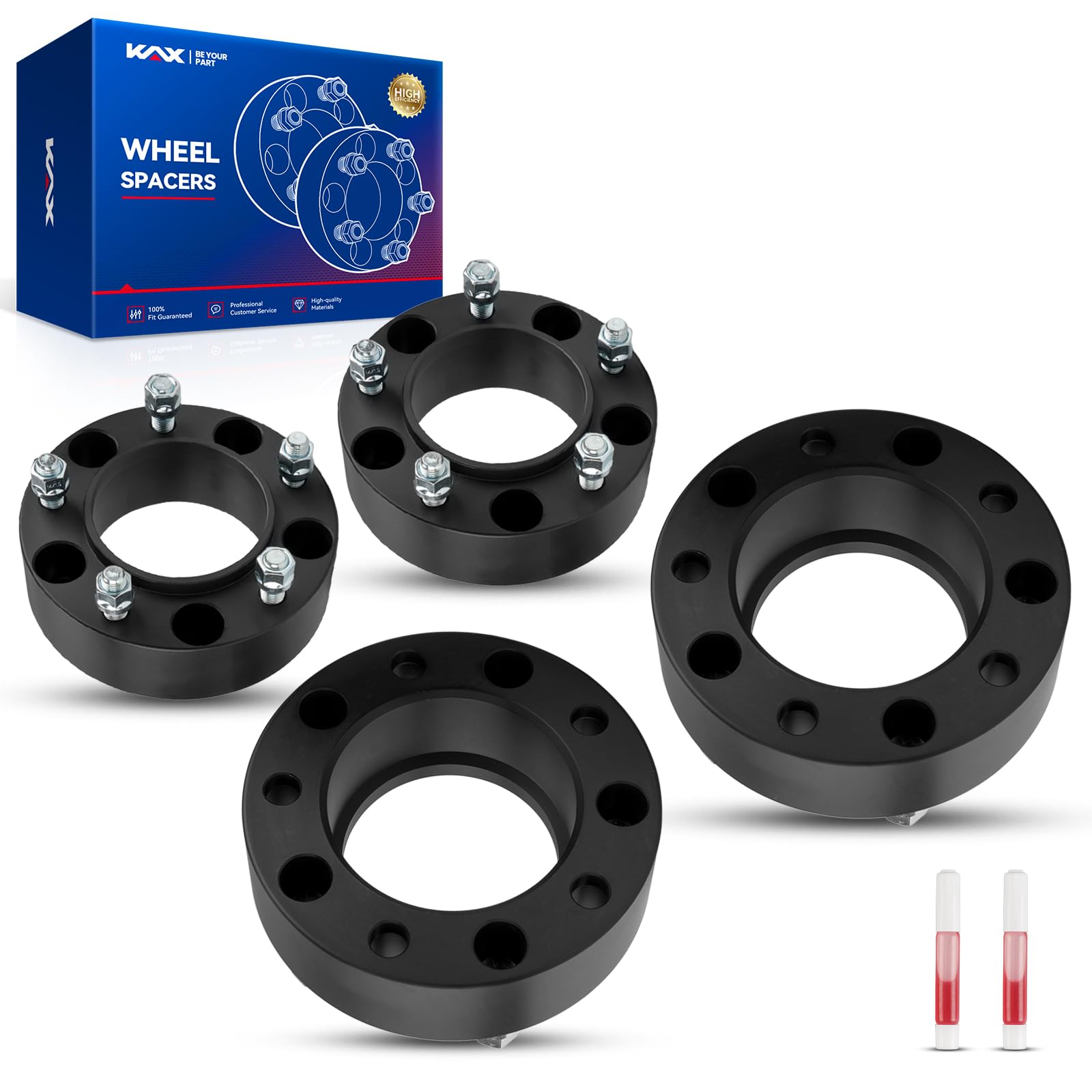 Kax 5X150 Wheel Spacers,2 Inch 5 Lug Hub Centric Wheel Spacers Fit For Tundra, Sequoia, Land Crui-Ser, Lx470, Lx570 With M14X1.5