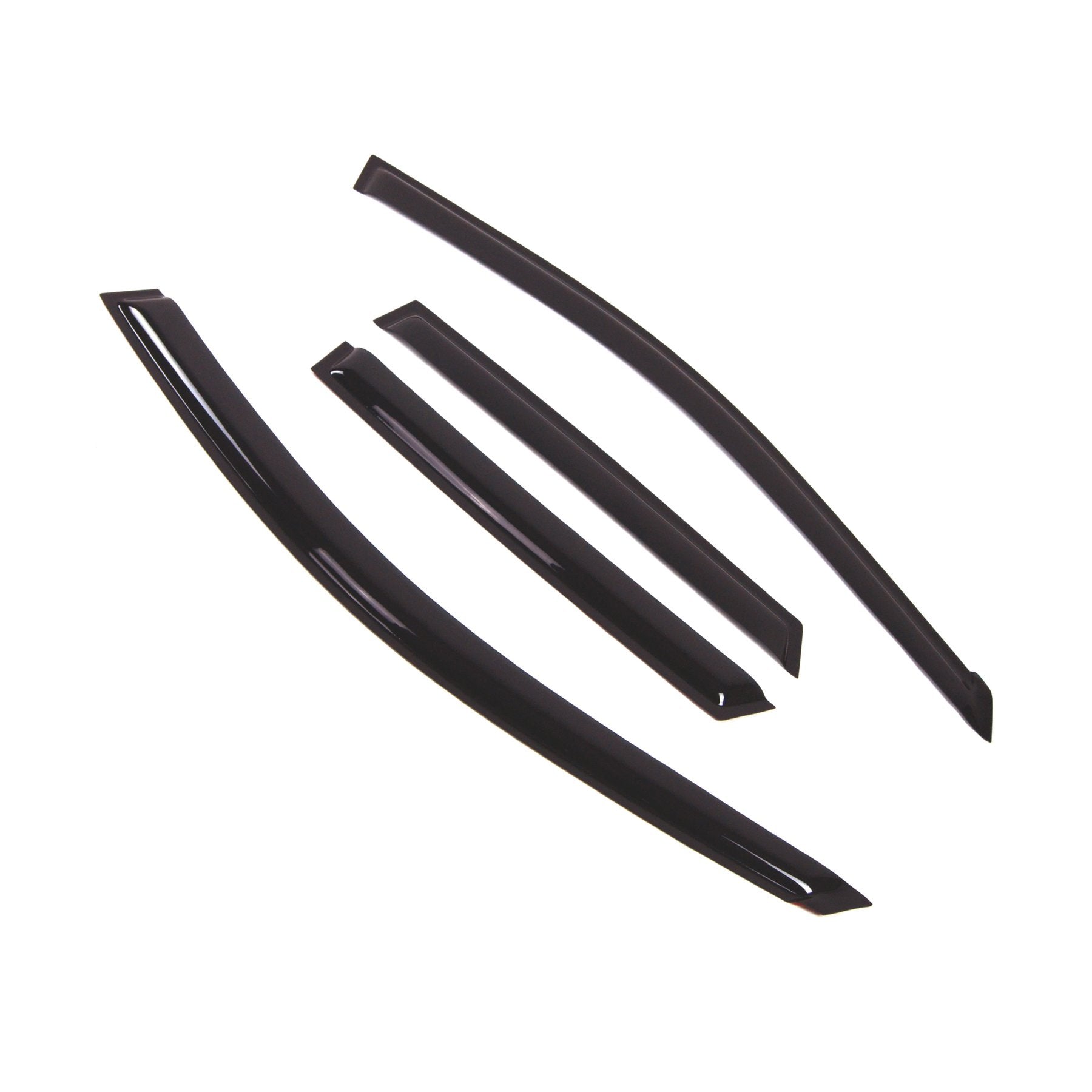 Car Window Rain Guard | Outside Mount Visors Auto Side Window Deflectors | Windows Visor Rain Shields Compatible With 2003-2007