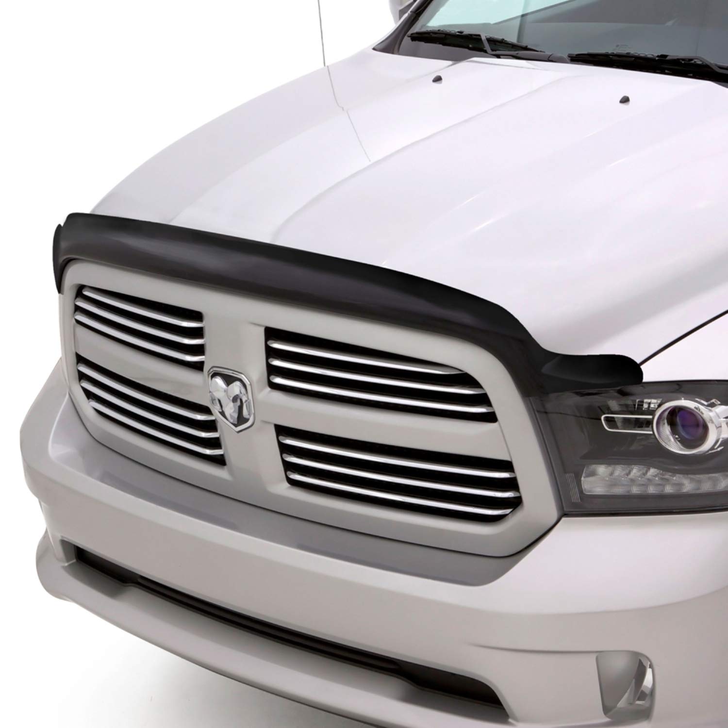 Auto Ventshade [Avs] Bugflector Hood Shield | 2019 - 2023 Chevrolet Silverado 1500, Includes 2022 Ltd, (Excludes Zr2, L), High Profile, Smoke, 1 Pc. | 23956