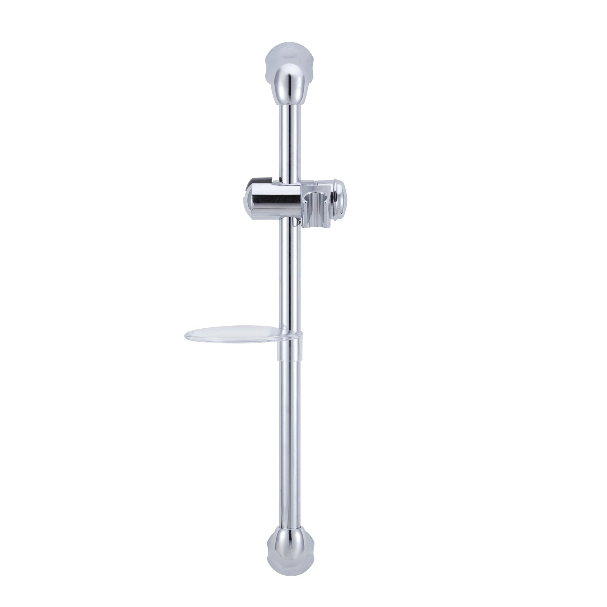 Dura Faucet RV Handheld Showerhead with Adjustable Slide Bar, Chrome, Model DF-SA300CL-CP