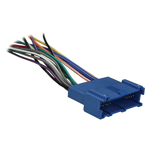 Metra 70-2001 Radio Wiring Harness For Gm 94-04, Blue/Black