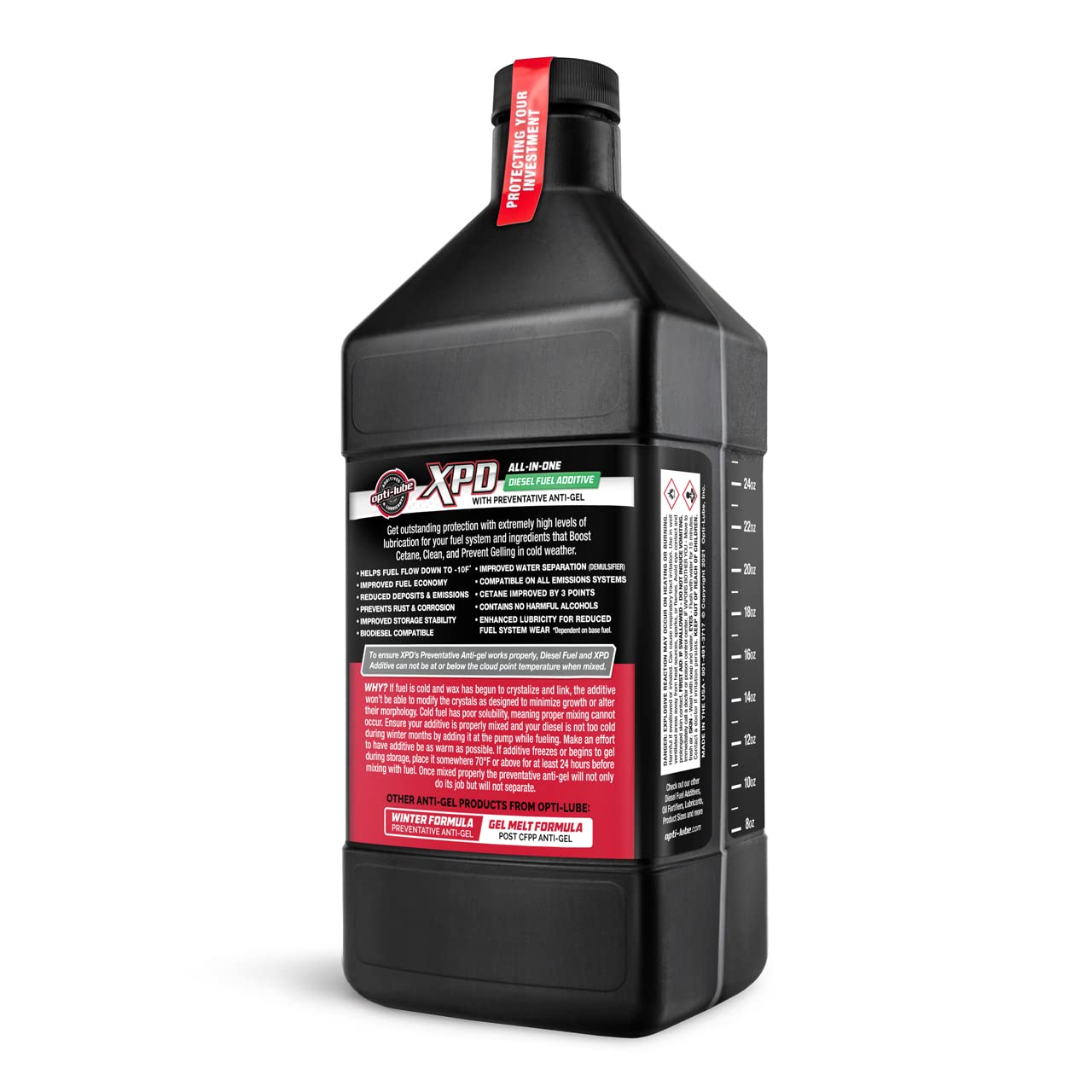 Opti-Lube XPD All-Season Diesel Fuel Additive - 1 Quart (Treats 128 Gallons) - Model OPT-XPDQ