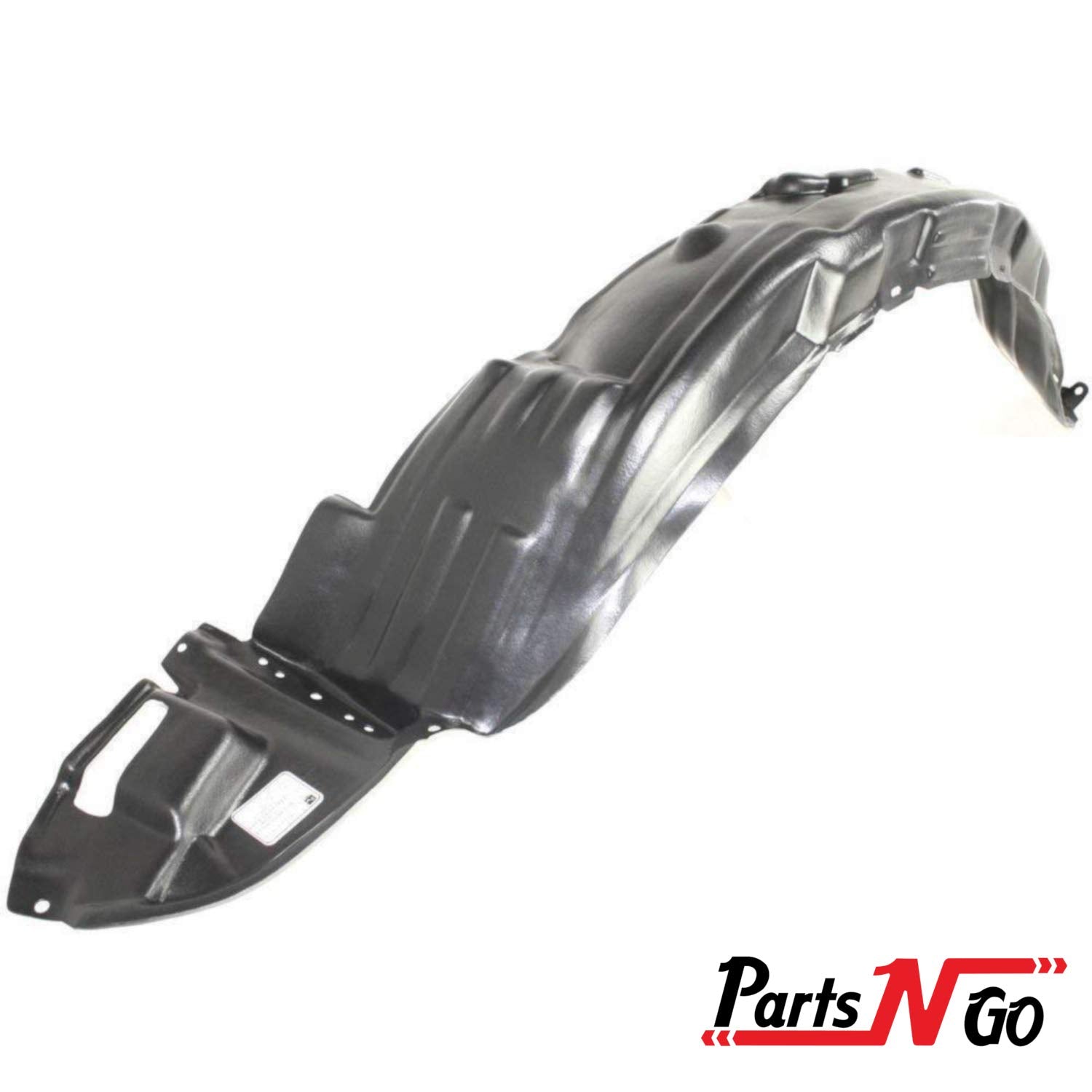 Parts N Go Corolla Driver Side Fender Liner 2003-2008 Splash Guard Front - To1248119, 53876-02090, 5387602090