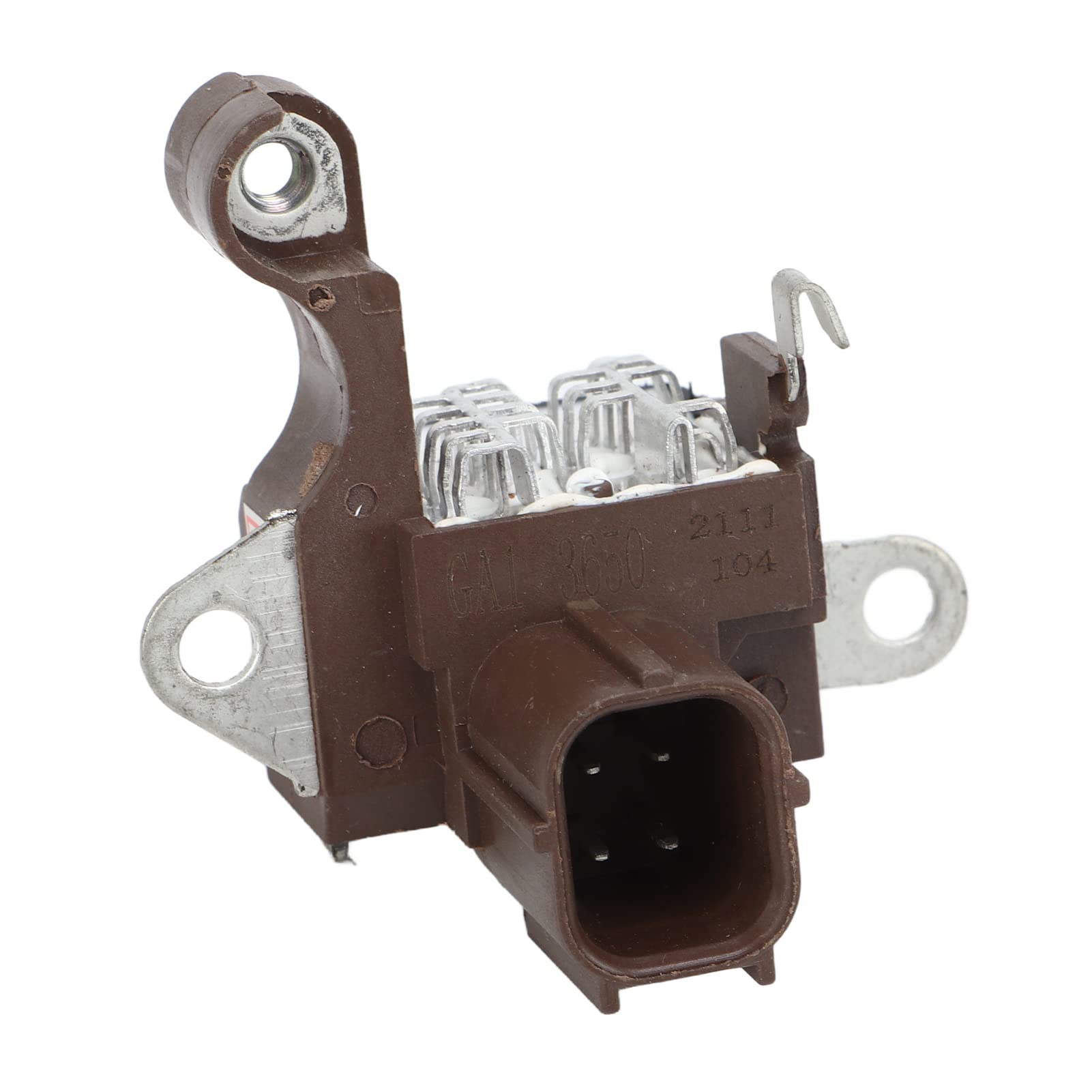 Alternator Voltage Regulator Brush Holder Set, 104210-5910 Stable Alternator Repair Kit Strong High Accuracy 2 Pcs For Car