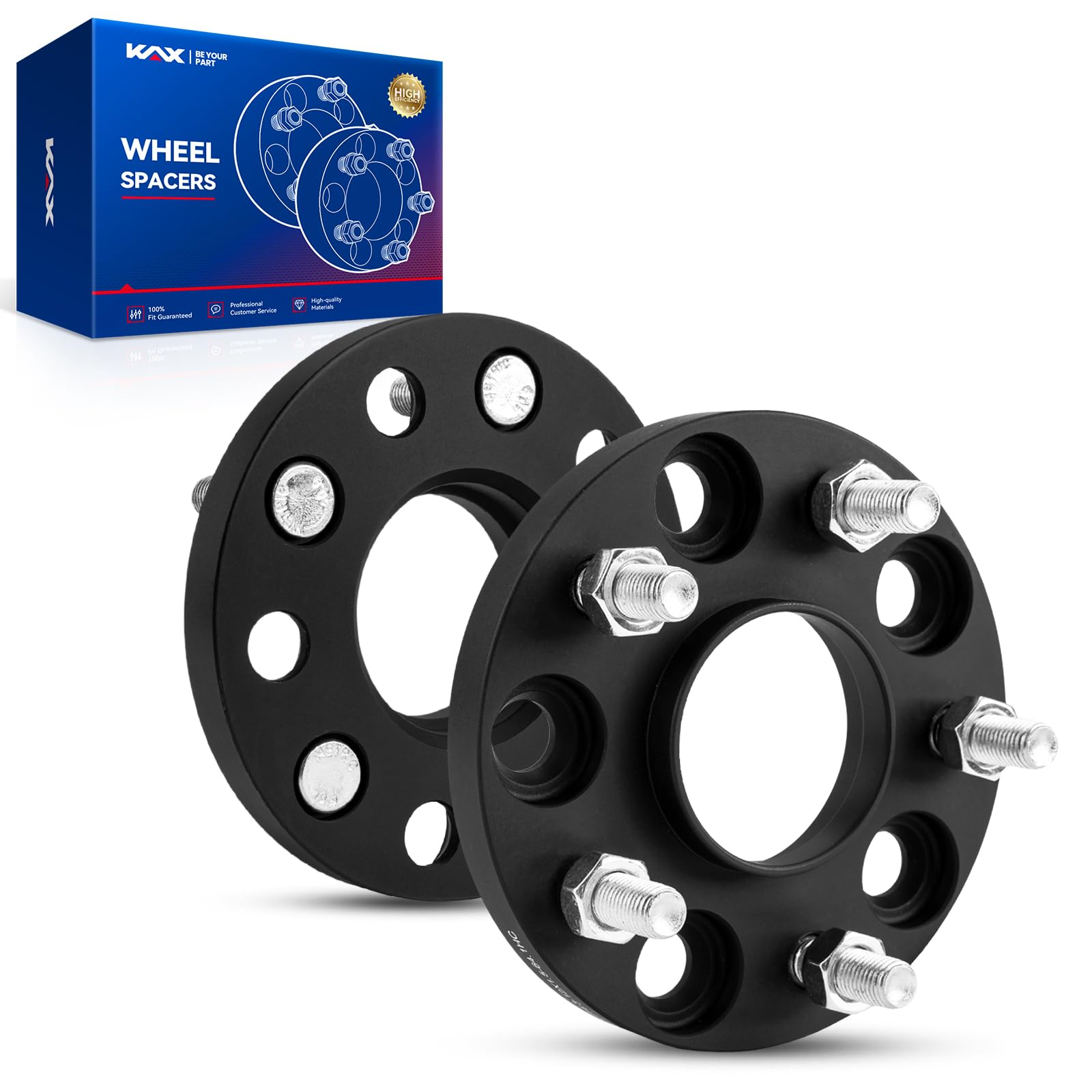 Kax 5X4.5 Wheel Spacers,15Mm 5 Lug Hub Centric Wheel Spacers Fit For Accord, Cr-V, Civic, H-R-V, Pilot, Escape, Odyssey, Tl, Ele