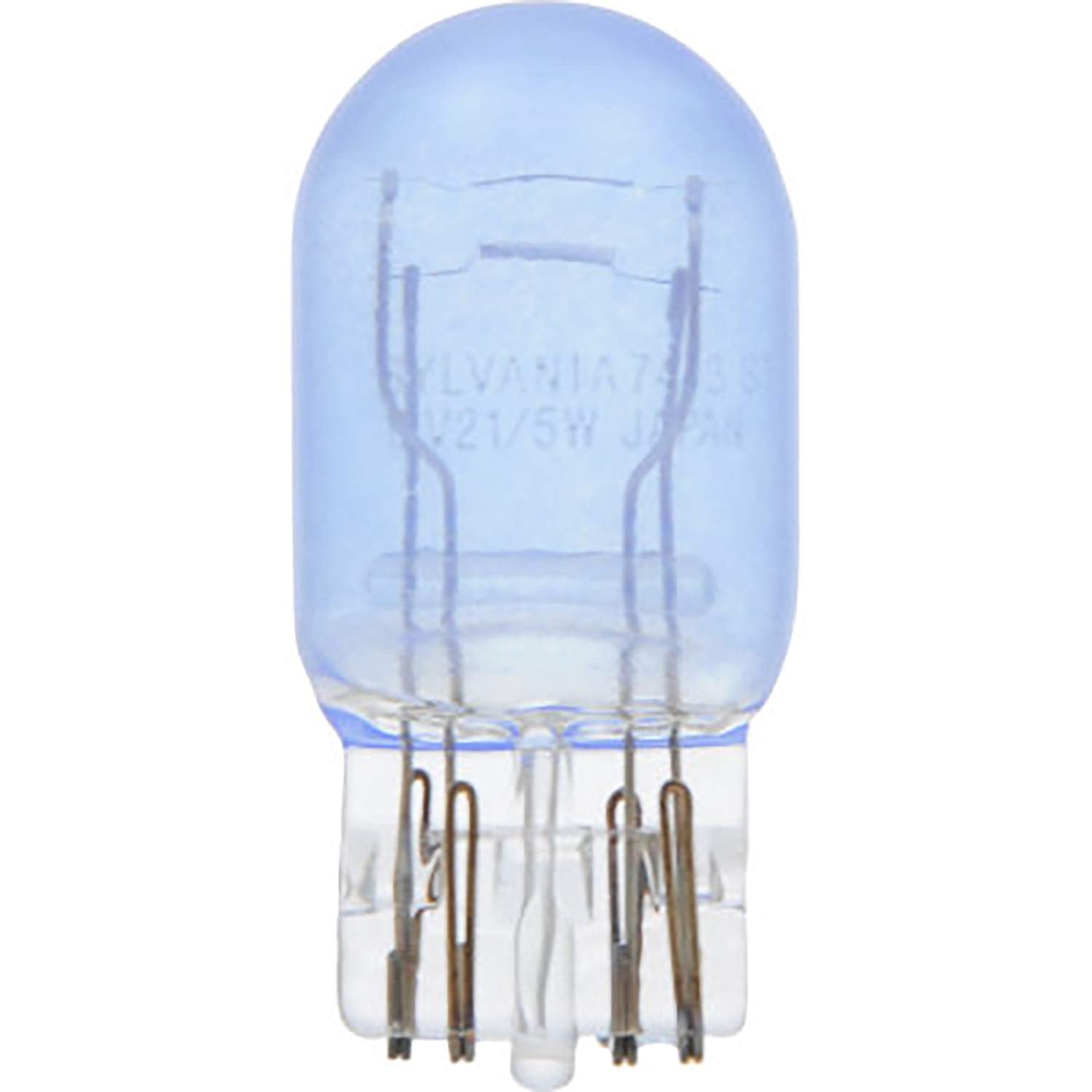 SYLVANIA - 7443 SilverStar Mini Bulb - Brighter and Whiter Light, Ideal for Daytime Running Lights (DRL) and Back-Up/Reverse Lig