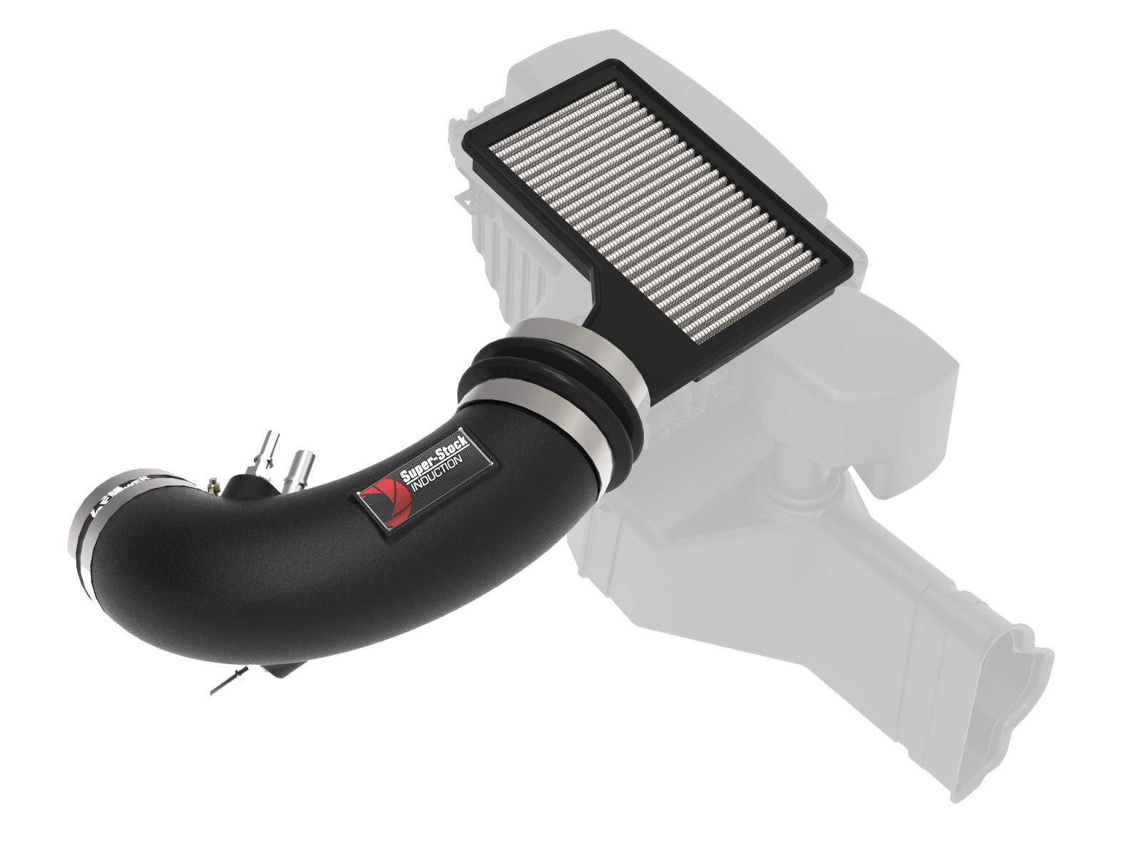 Afe Power 55-10004D Super Stock Induction System For 15-17 Ford Mustang Gt, Washable, Oil-Free Media
