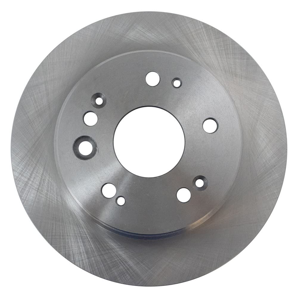 Trq Rear Brake Rotors Set Solid Compatible With 2002-2004 Honda Cr-V
