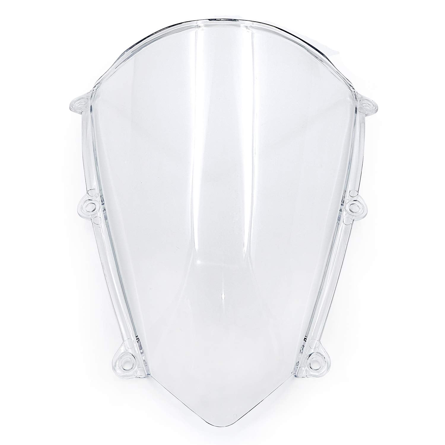 Httmt- Clear 1 Pc Double Bubble Windshield Windscreen For 2007-2011 Cbr 600Rr F5 [P/N: Cfp-1187-3-Cl]