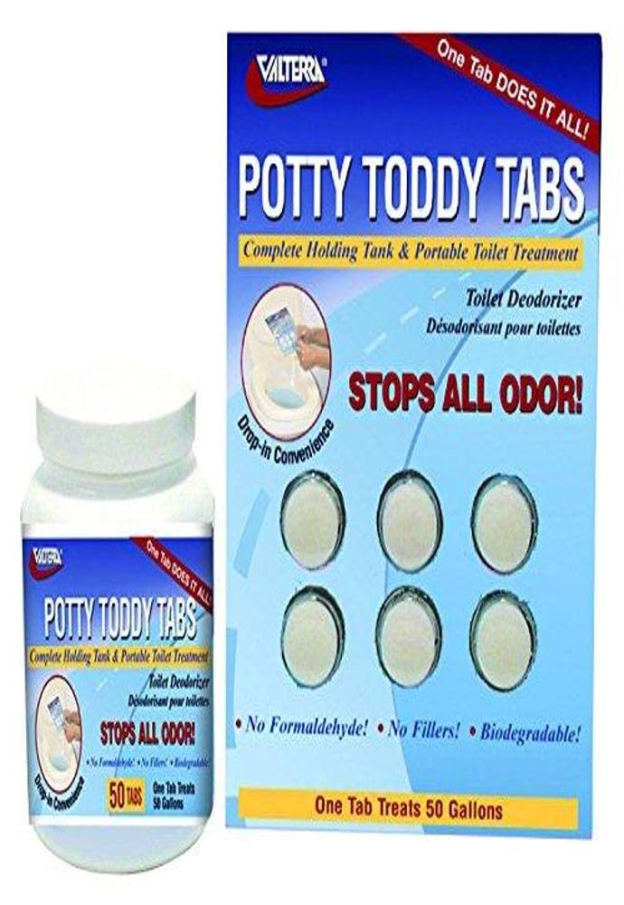 Valterra Q5004 Potty Toddy Tab - (50 Per Bottle)