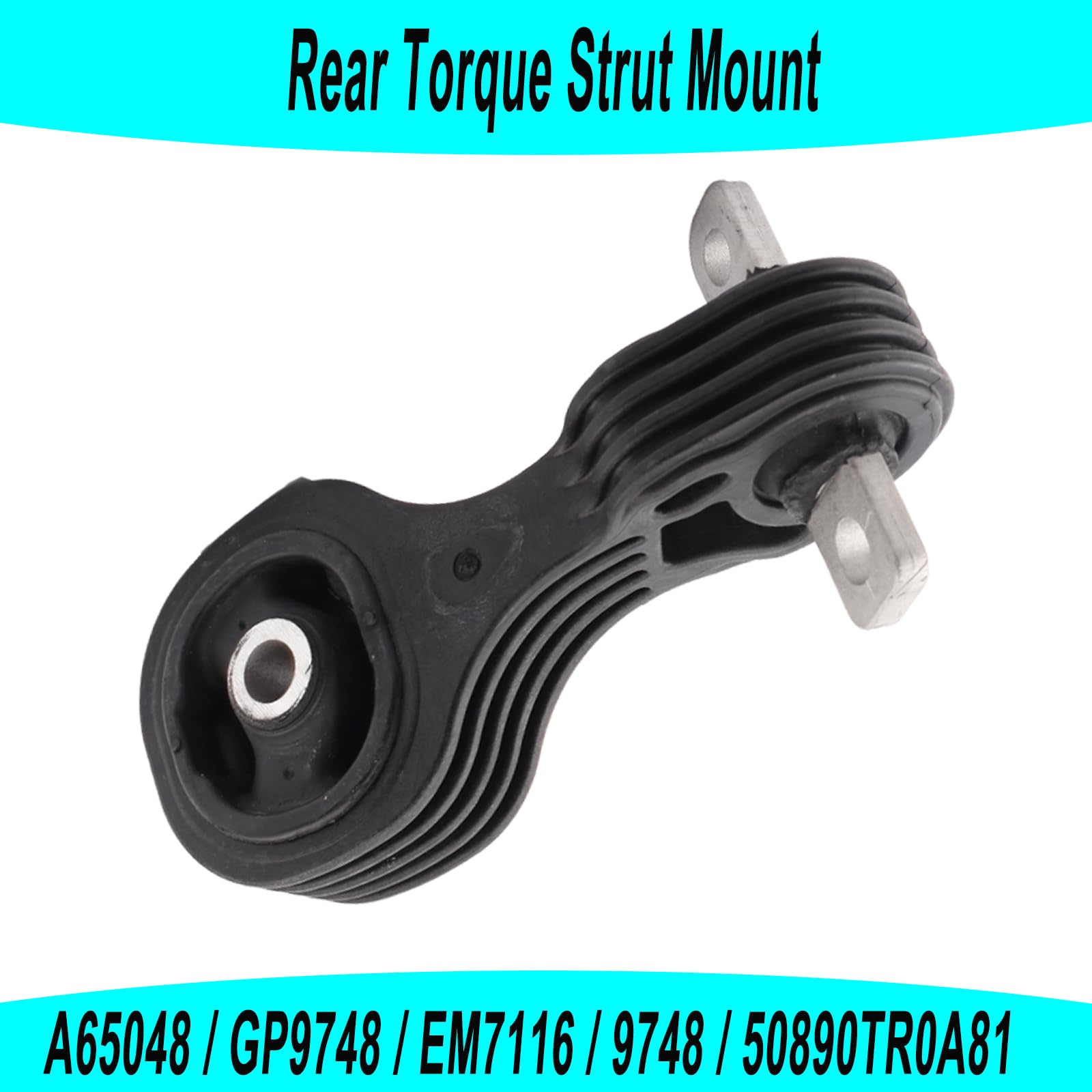 Sherxibo Engine Motor & Trans Mount Set for 2012-2015 Honda Civic 1.8L Coupe/Sedan, Compatible with A65048 A65021 A65087