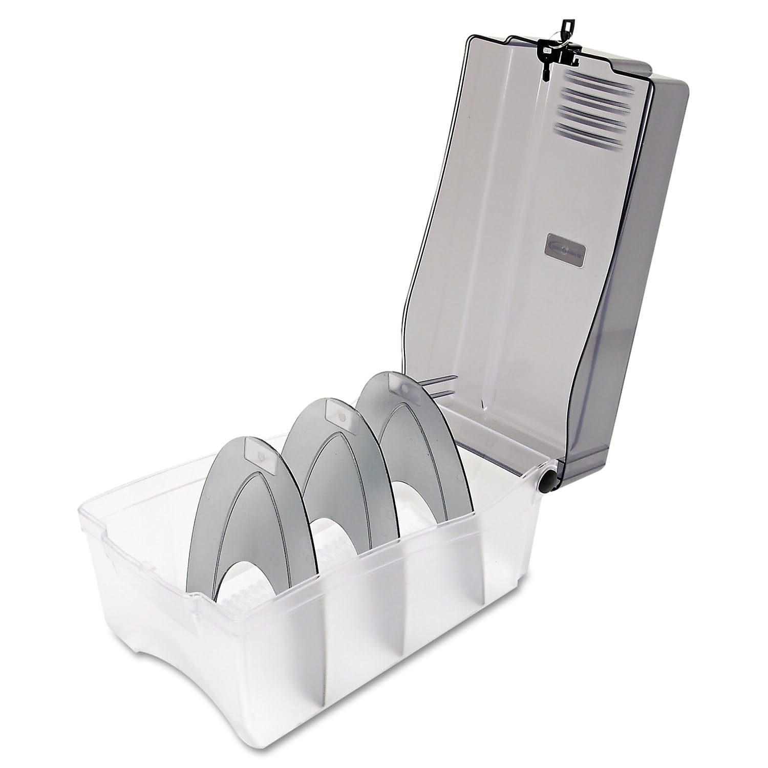 Innovera Cd/Dvd Storage Case Ivr39502 Each. Grey/Clear