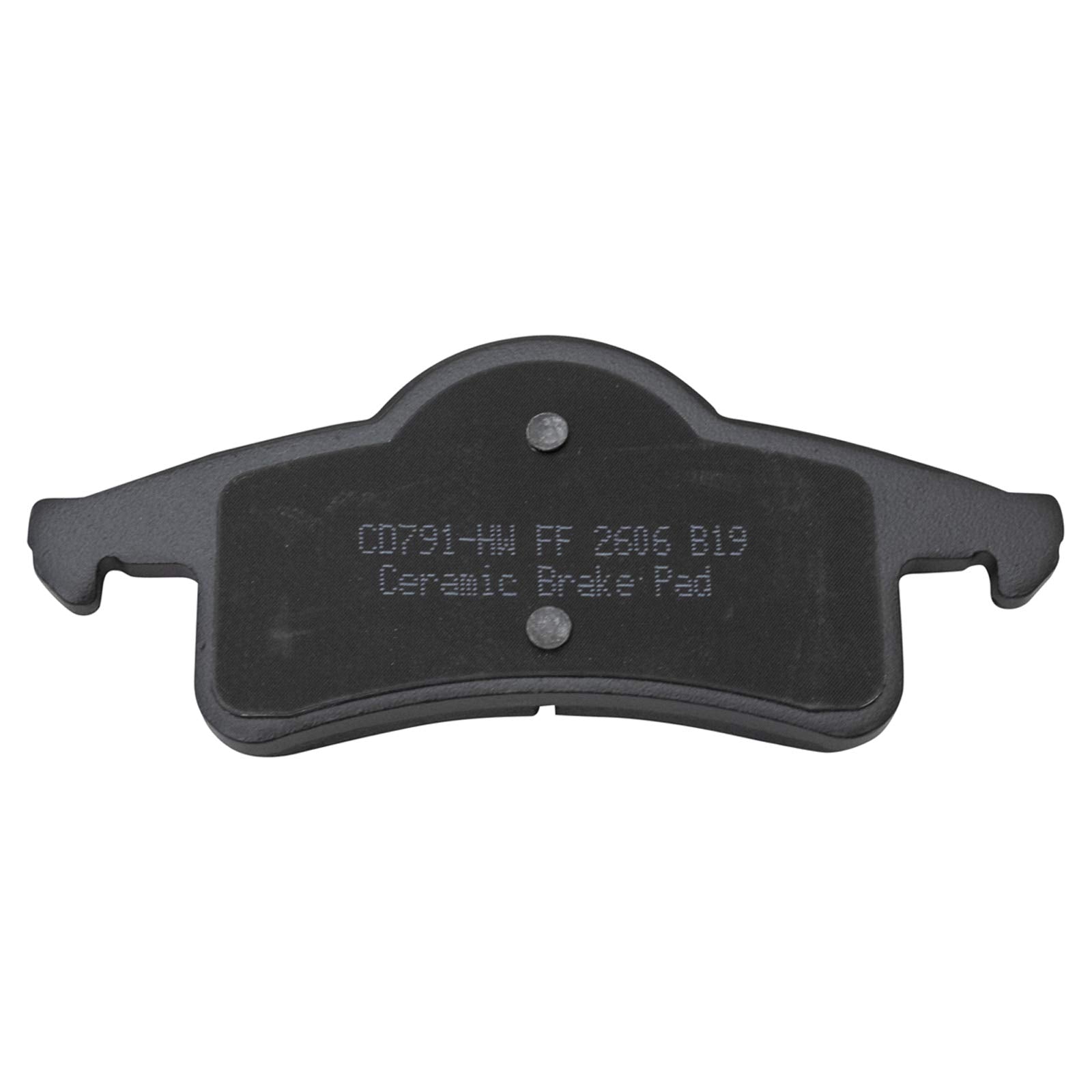 TRQ Rear Brake Pads Ceramic Compatible with 1999-2004 Jeep Grand Cherokee