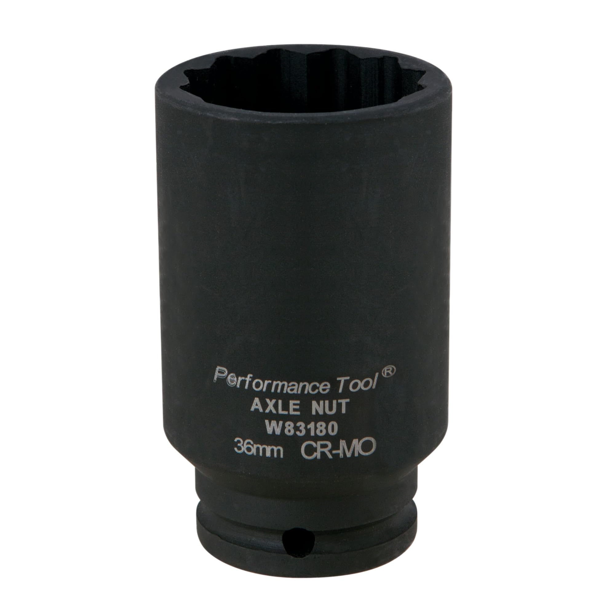 Performance Tool W83180 36mm 12 Point Axle Nut Socket