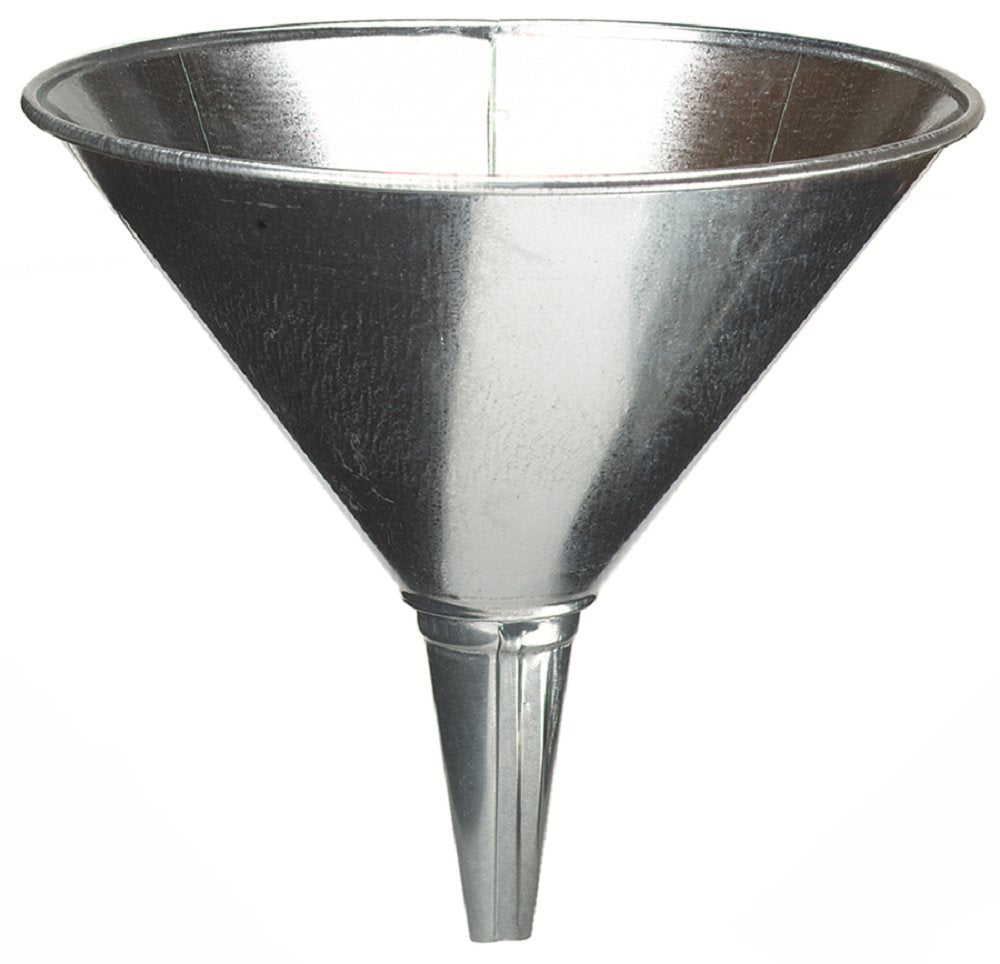 LubriMatic Galvanized Steel Utility Funnel  2 Quart