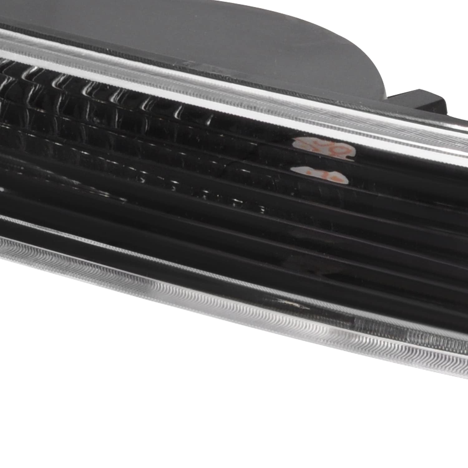 Spec-D Tuning Black Housing Clear Lens Bumper Corner Lights Compatible With 1999-2004 Ford F250 F350 F450 F550, 2000-2005 Excursion, L+R Pair Assembly
