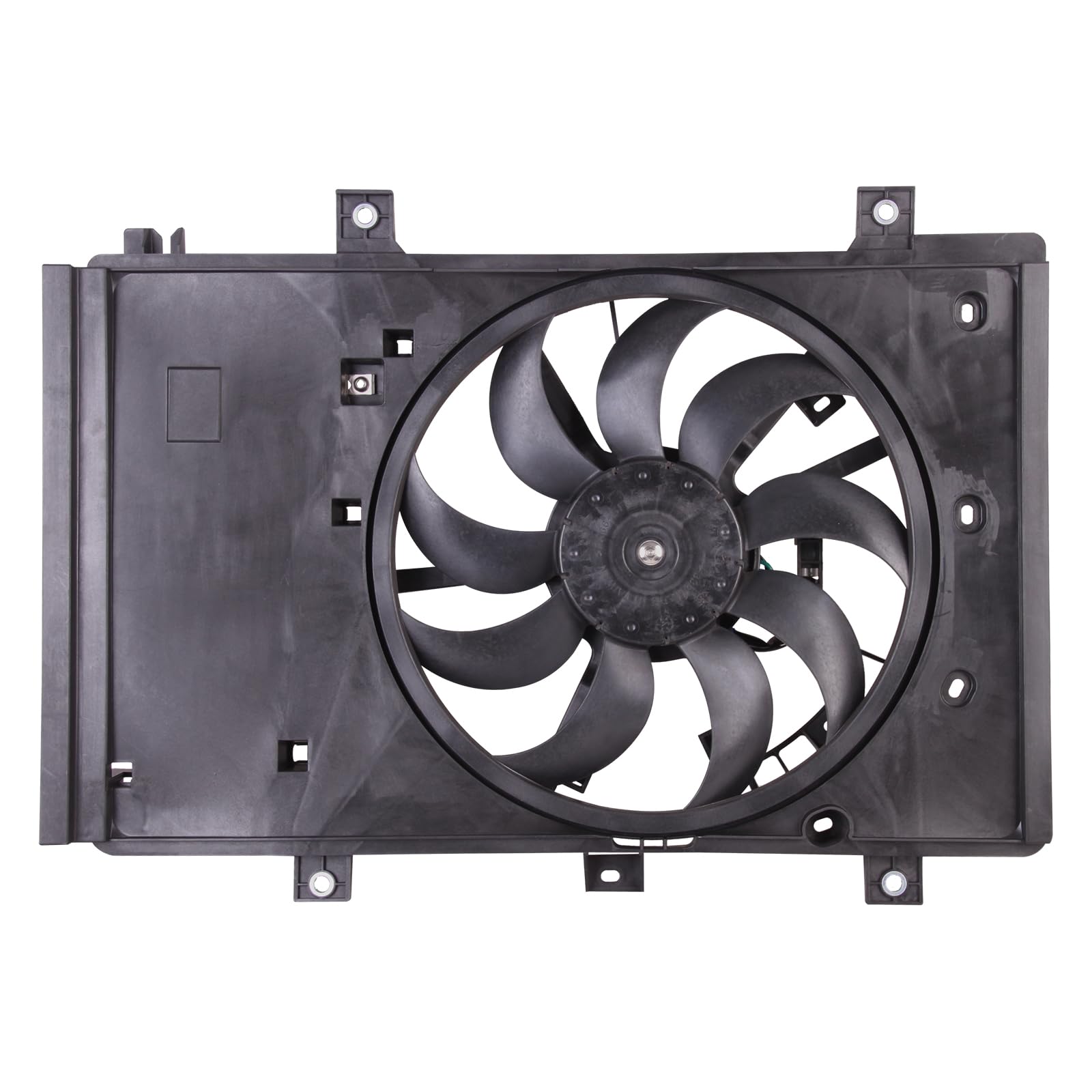 TYG Upgraded Cooling Fan Assembly for 2016 Toyota Scion iA 1.5L / 2016-2020 Yaris Sedan/Yaris iA 1.5L | Racing-Level OE Replacem