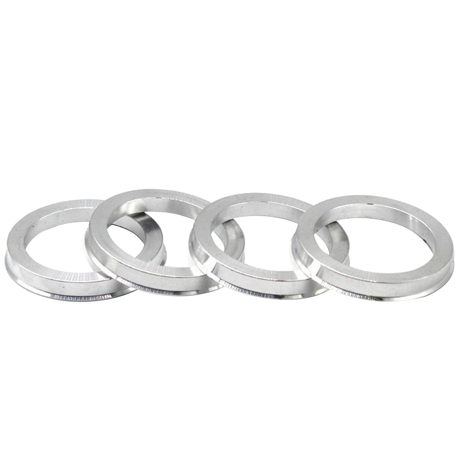 Dcvamous Alloy Aluminum Hub Centric Rings 106 To 87.1, Set Of 4 - Performance Spigot Hubrings Fit 87.1Mm Vehicle Hub And 106Mm W