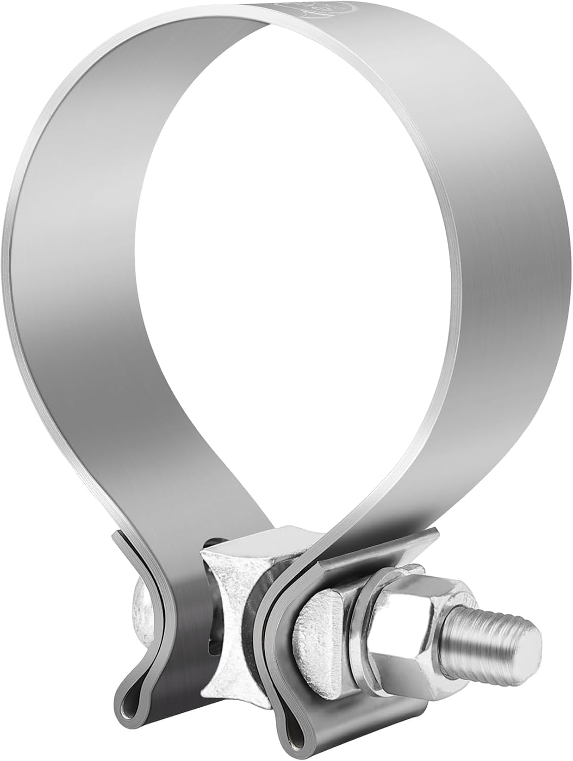 Evil Energy 1.75 Inch Exhaust Clamp,1 3/4 '' Narrow Band Muffler Clamp Stainless Steel For Pipes,Mufflers,Catalytic Converters