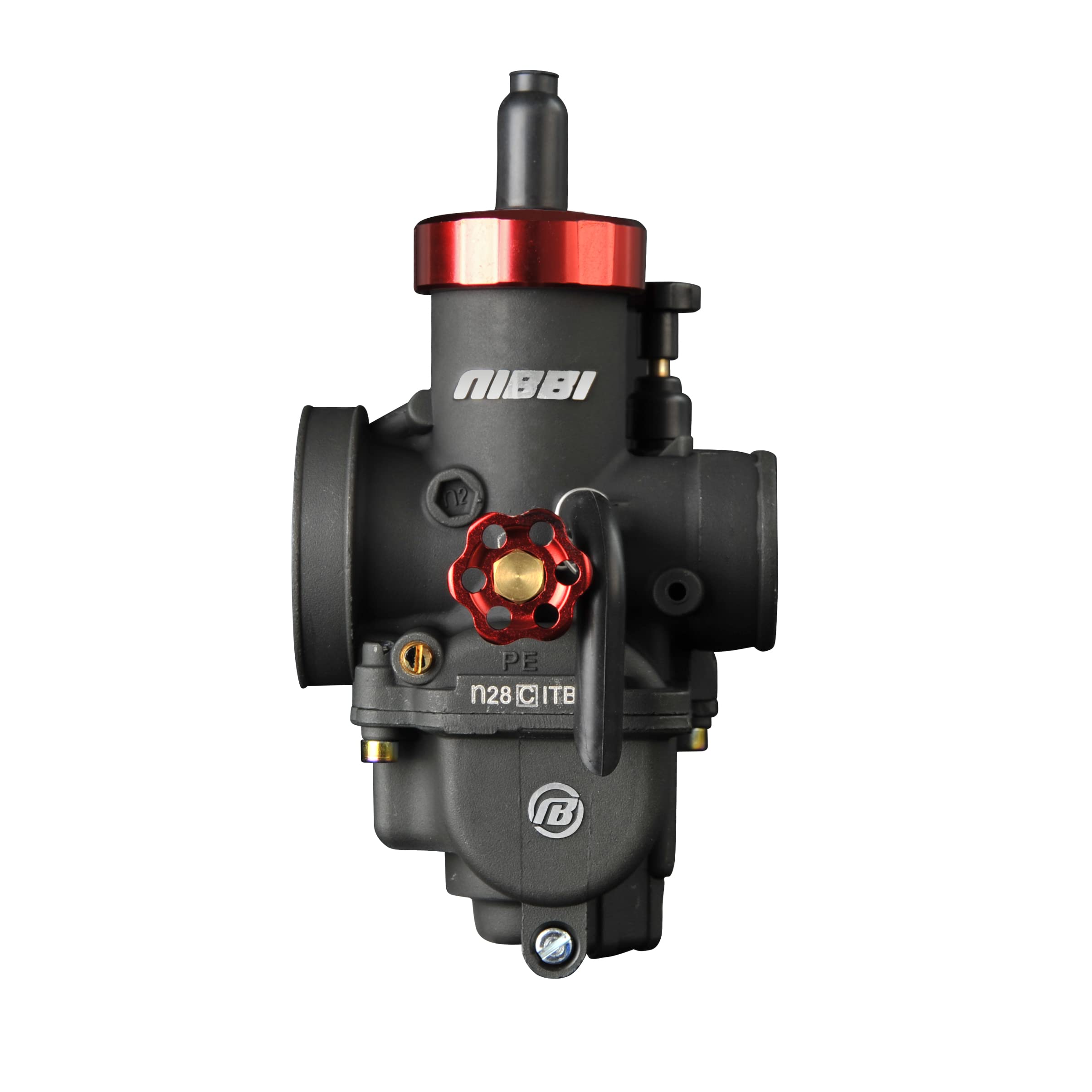 nibbi Motorcycle Carburetor PE28mm 150CC Carburetor 28mm With Carburetor Jets Fit Honda Yamaha Suzuki Kawasaki Motorcycle Scoote