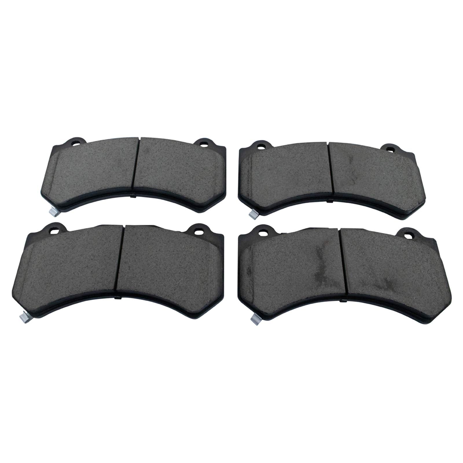 TRQ Front Posi Ceramic Brake Pad Kit Set Compatible with 2016-2018 ATS / 2012-2018 Camaro / 2015-2018 Challenger / 2015-2018 Cha